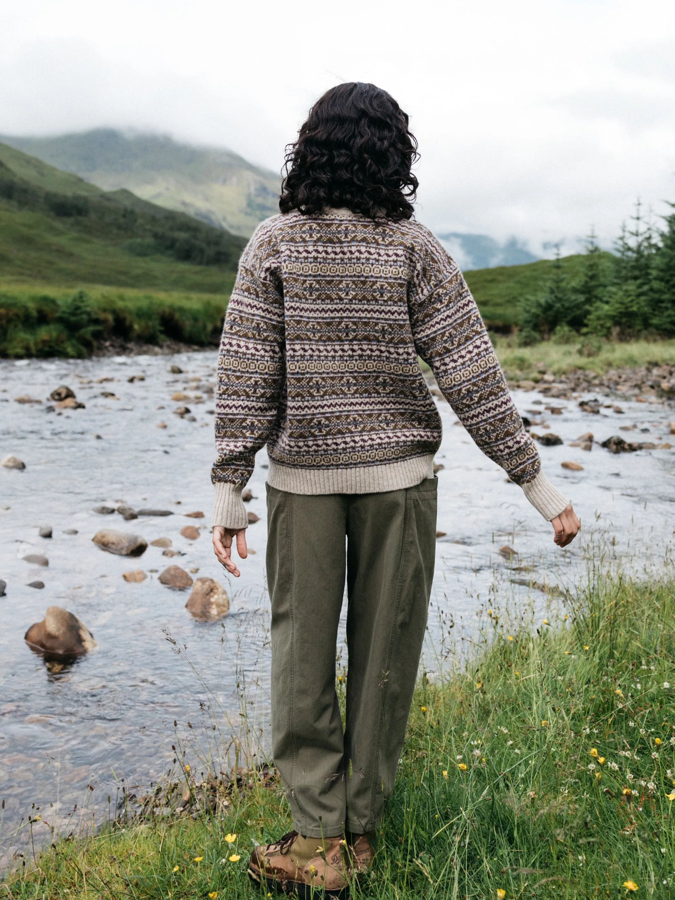 Women's Shetland Fairisle Sweater sold by Finisterre product image thumbnail 3