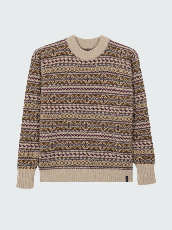 Women's Shetland Fairisle Sweater sold by Finisterre