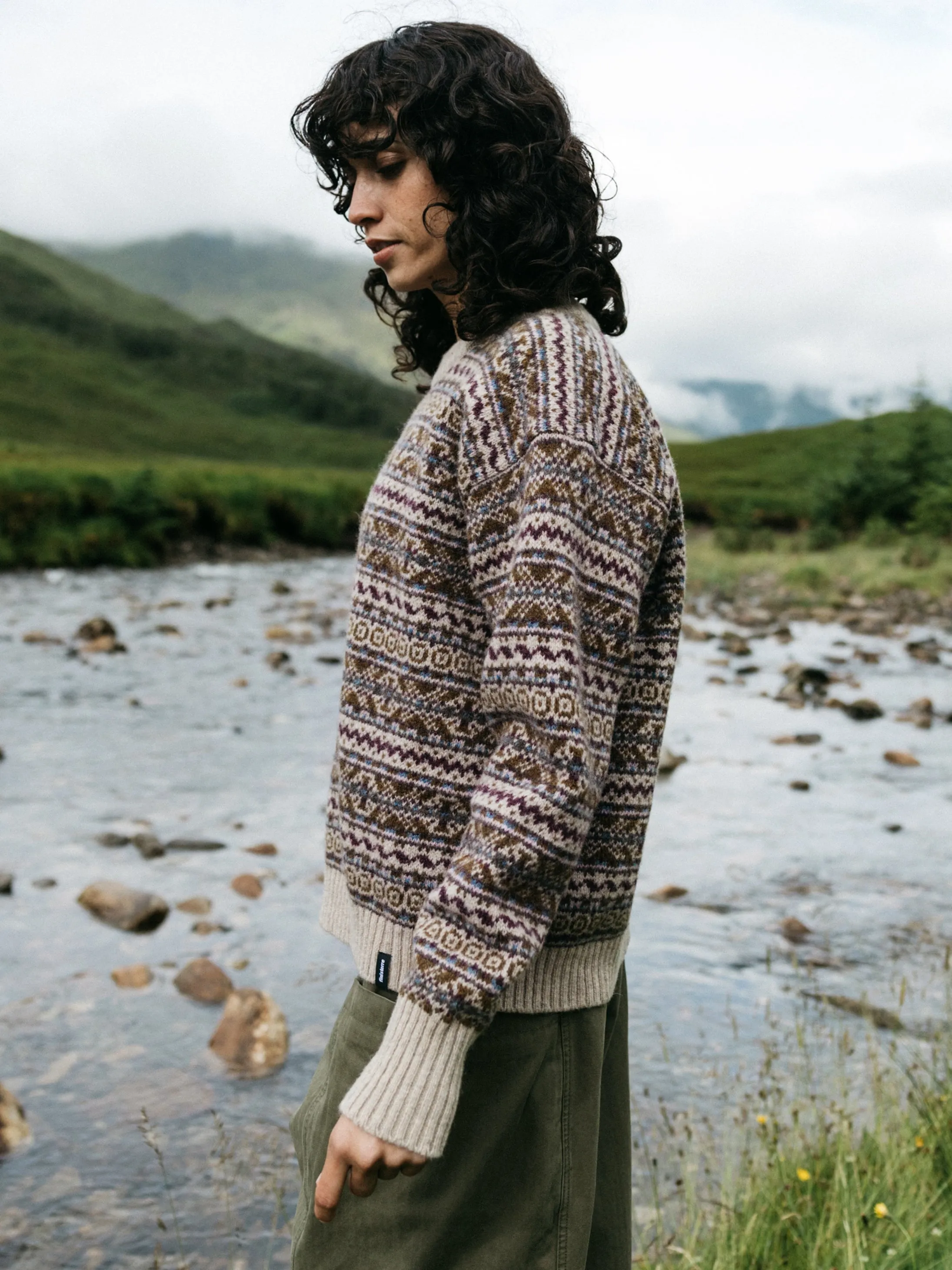 Women's Shetland Fairisle Sweater sold by Finisterre product image thumbnail 4