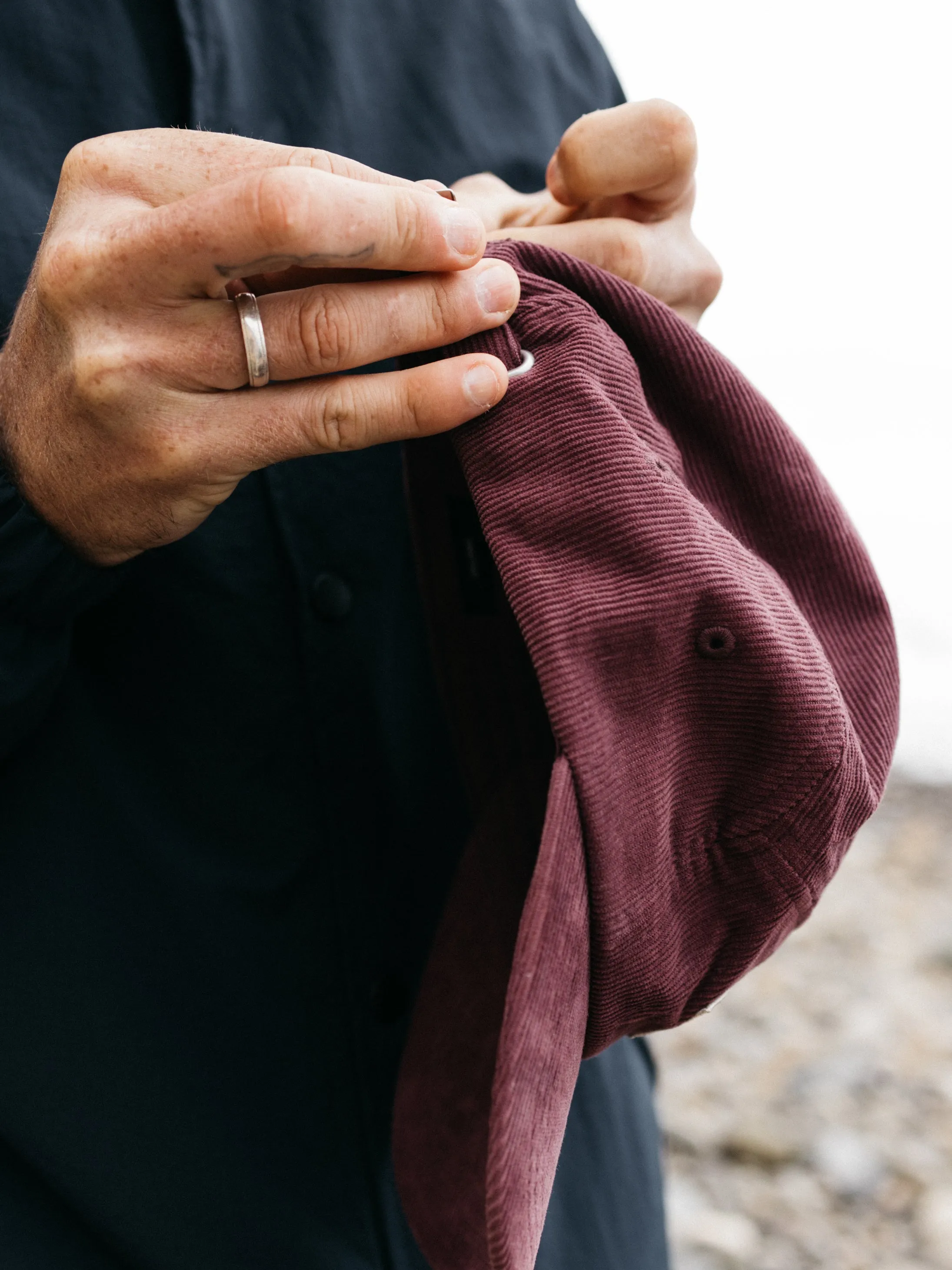 Jetty Diamond Cord Cap sold by Finisterre product image thumbnail 4