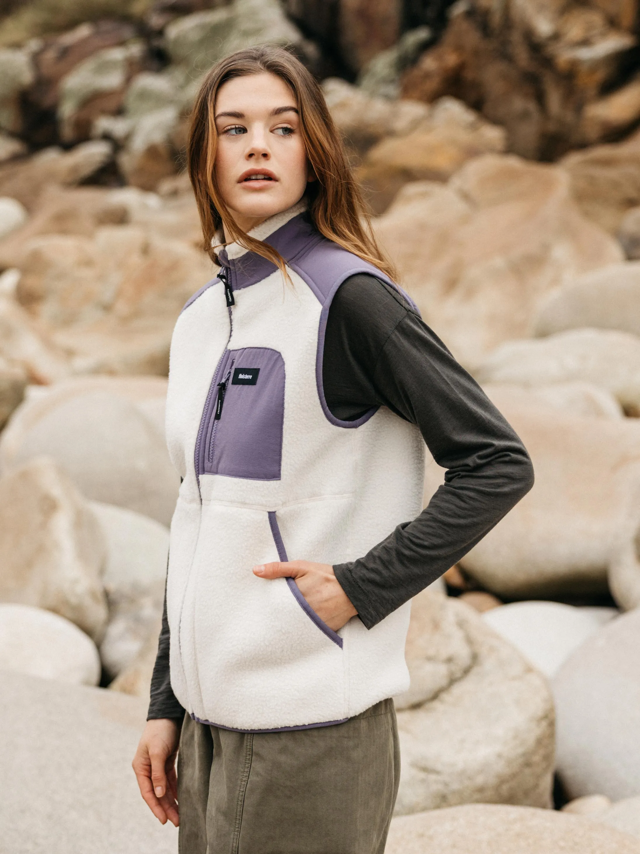 Women's Bolster Fleece Vest sold by Finisterre product image thumbnail 4