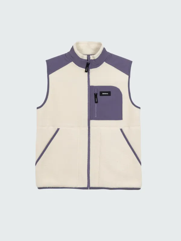 Women's Bolster Fleece Vest sold by Finisterre