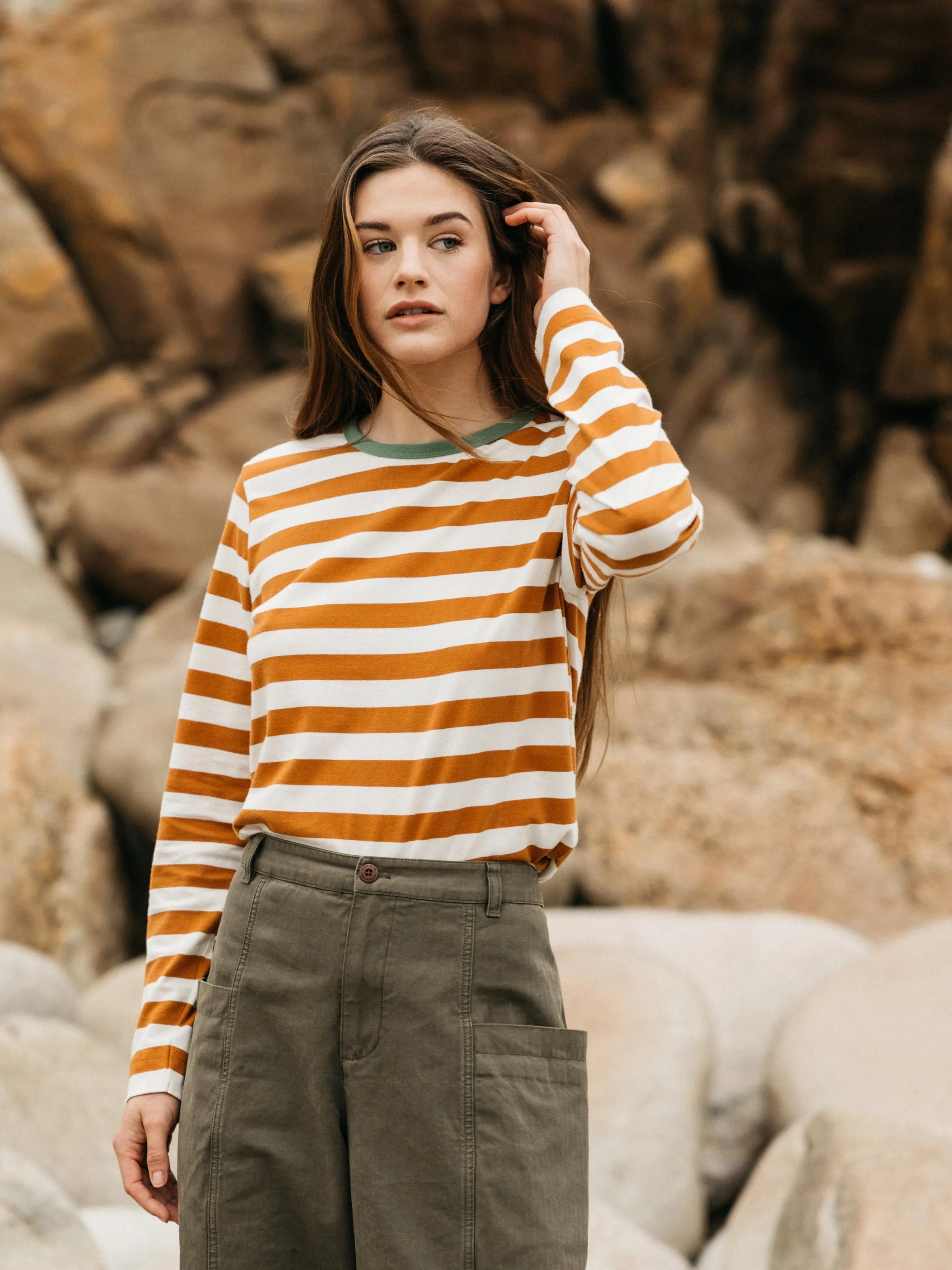 Women's Eldon Long Sleeve T-Shirt sold by Finisterre product image thumbnail 2