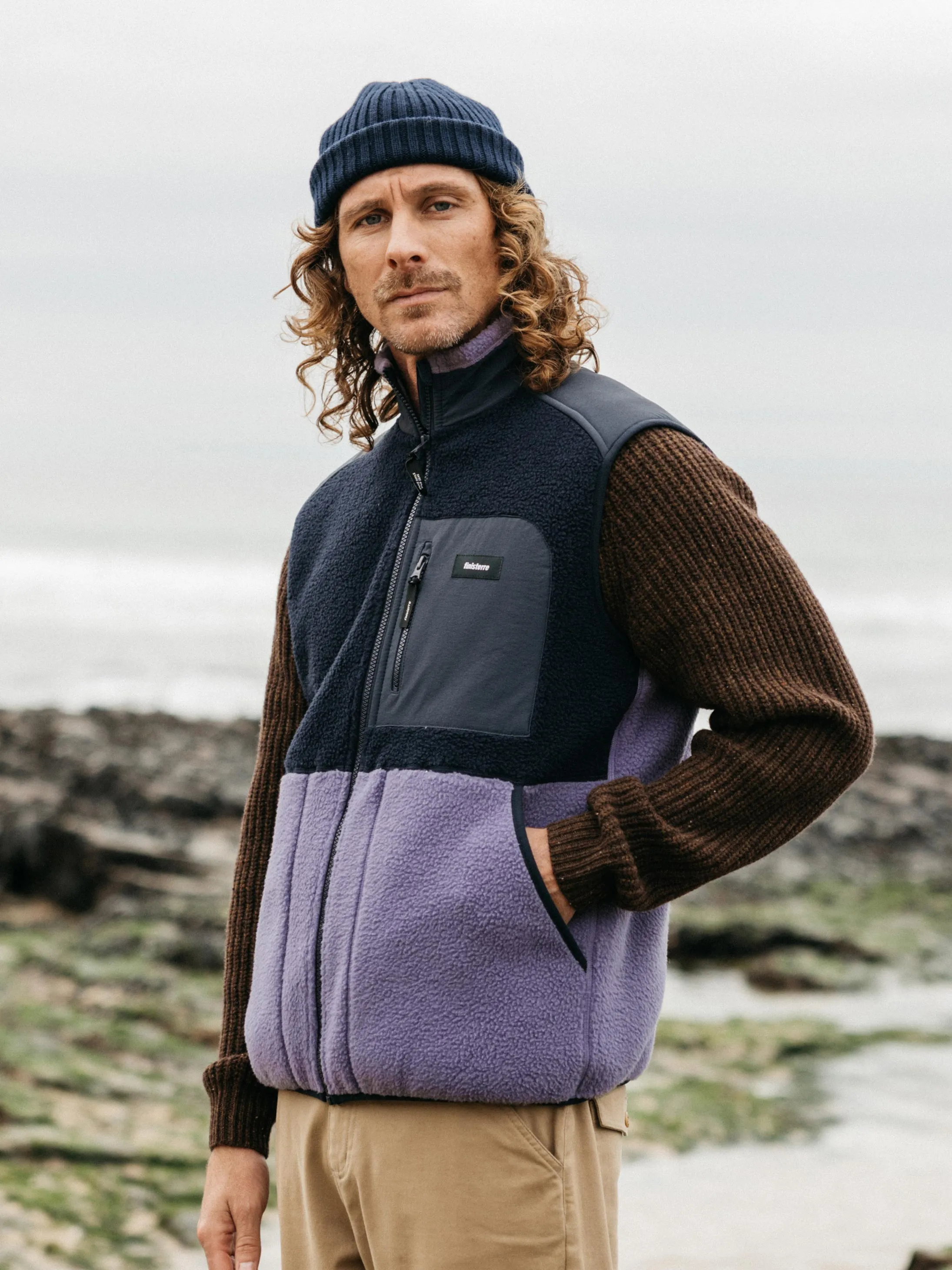 Men's Bolster Fleece Vest sold by Finisterre product image thumbnail 2