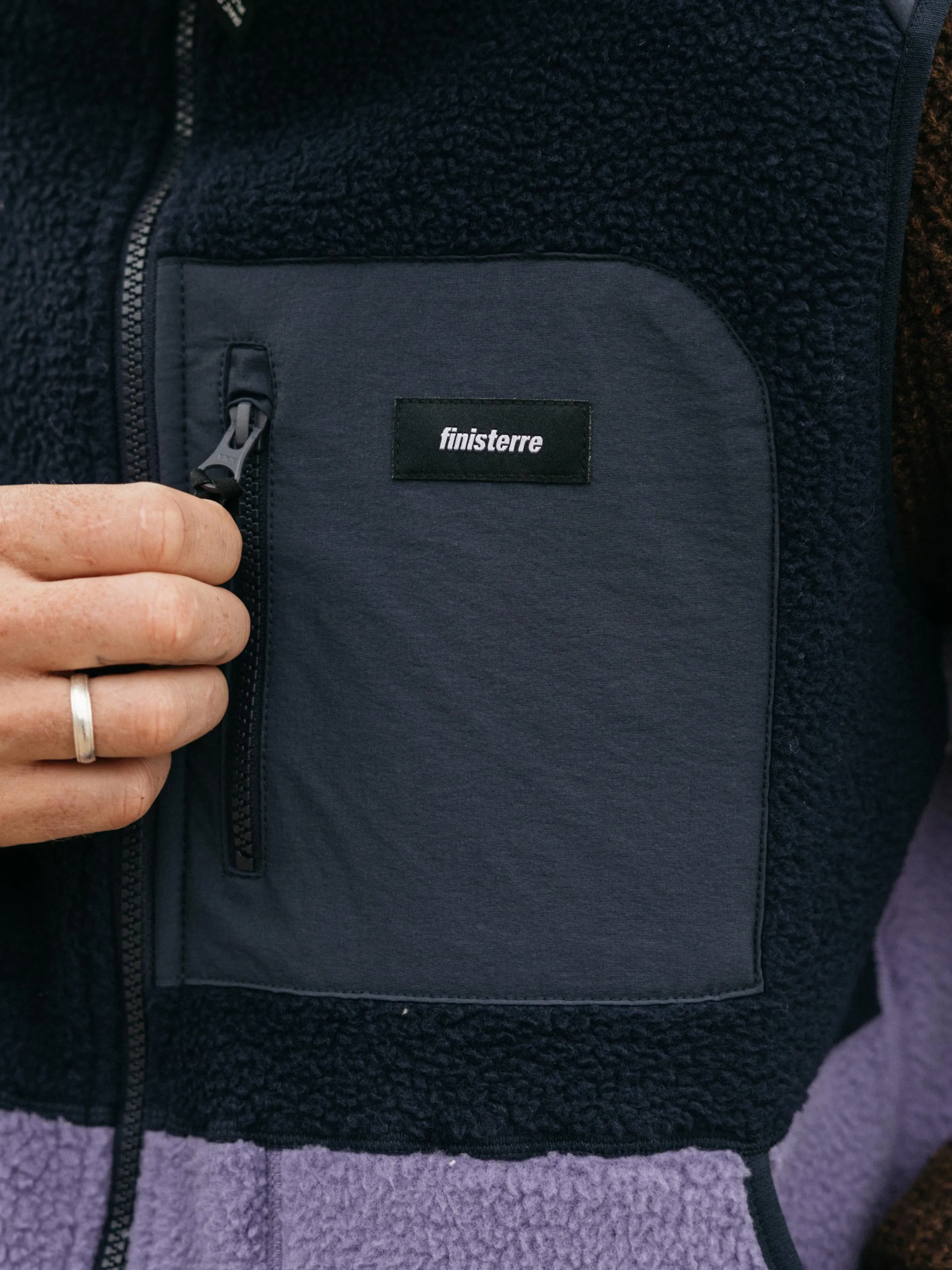 Men's Bolster Fleece Vest sold by Finisterre product image thumbnail 5