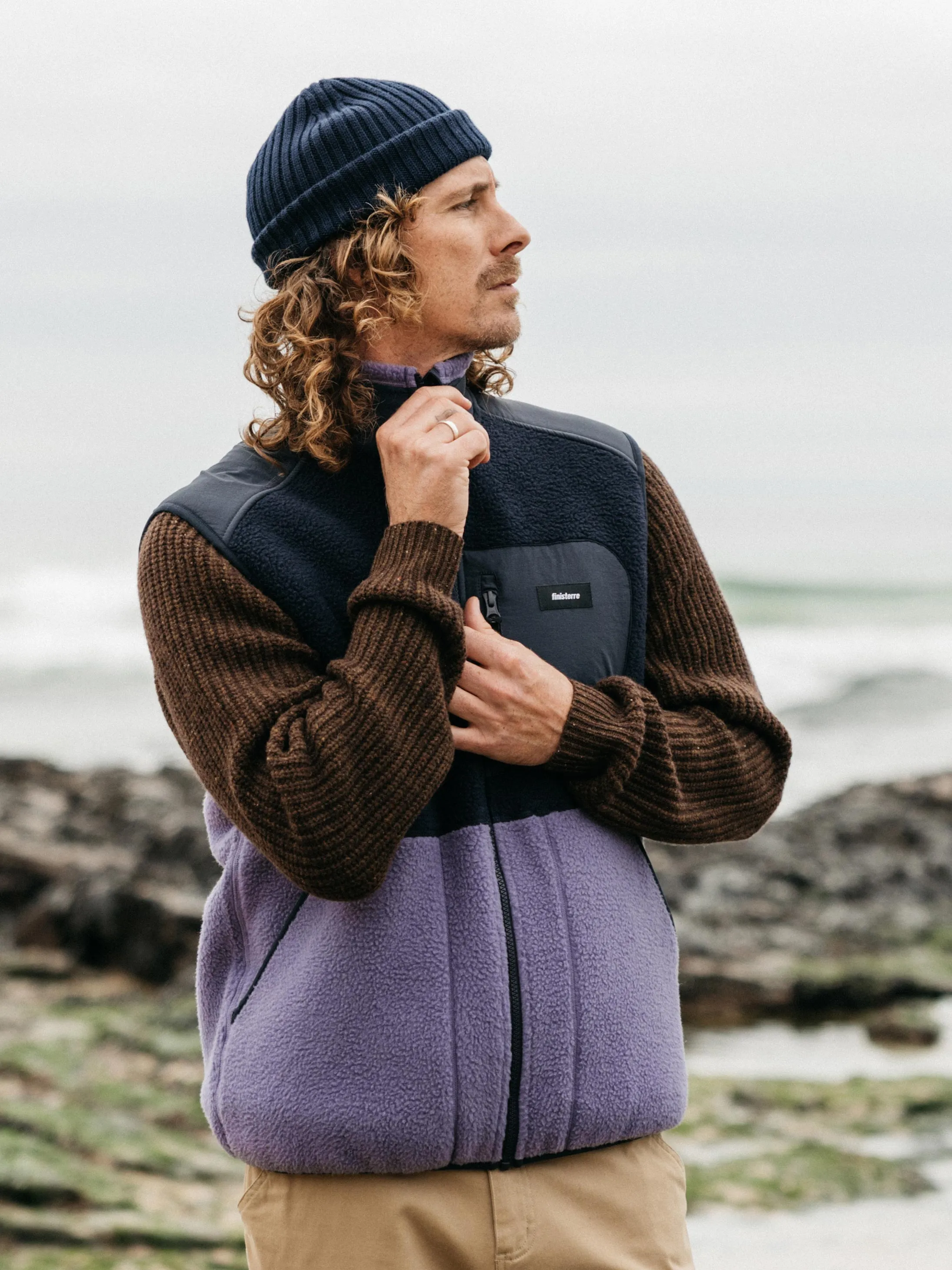 Men's Bolster Fleece Vest sold by Finisterre product image thumbnail 4