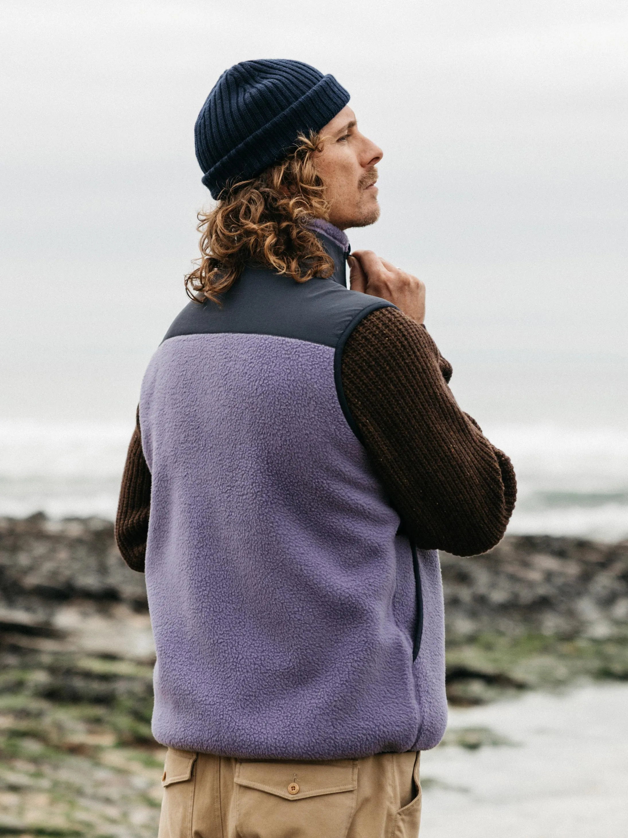 Men's Bolster Fleece Vest sold by Finisterre product image thumbnail 3