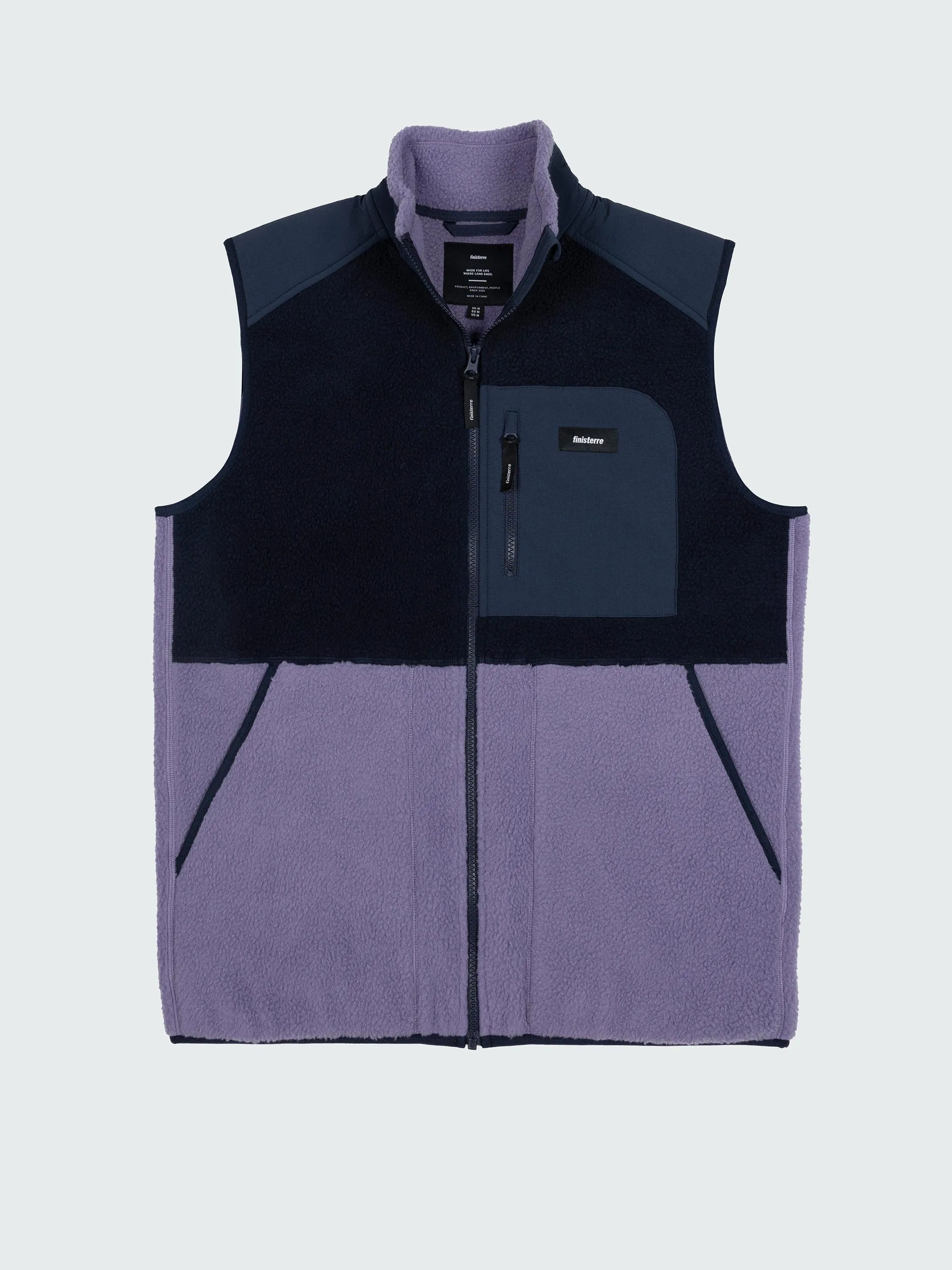 Men's Bolster Fleece Vest sold by Finisterre