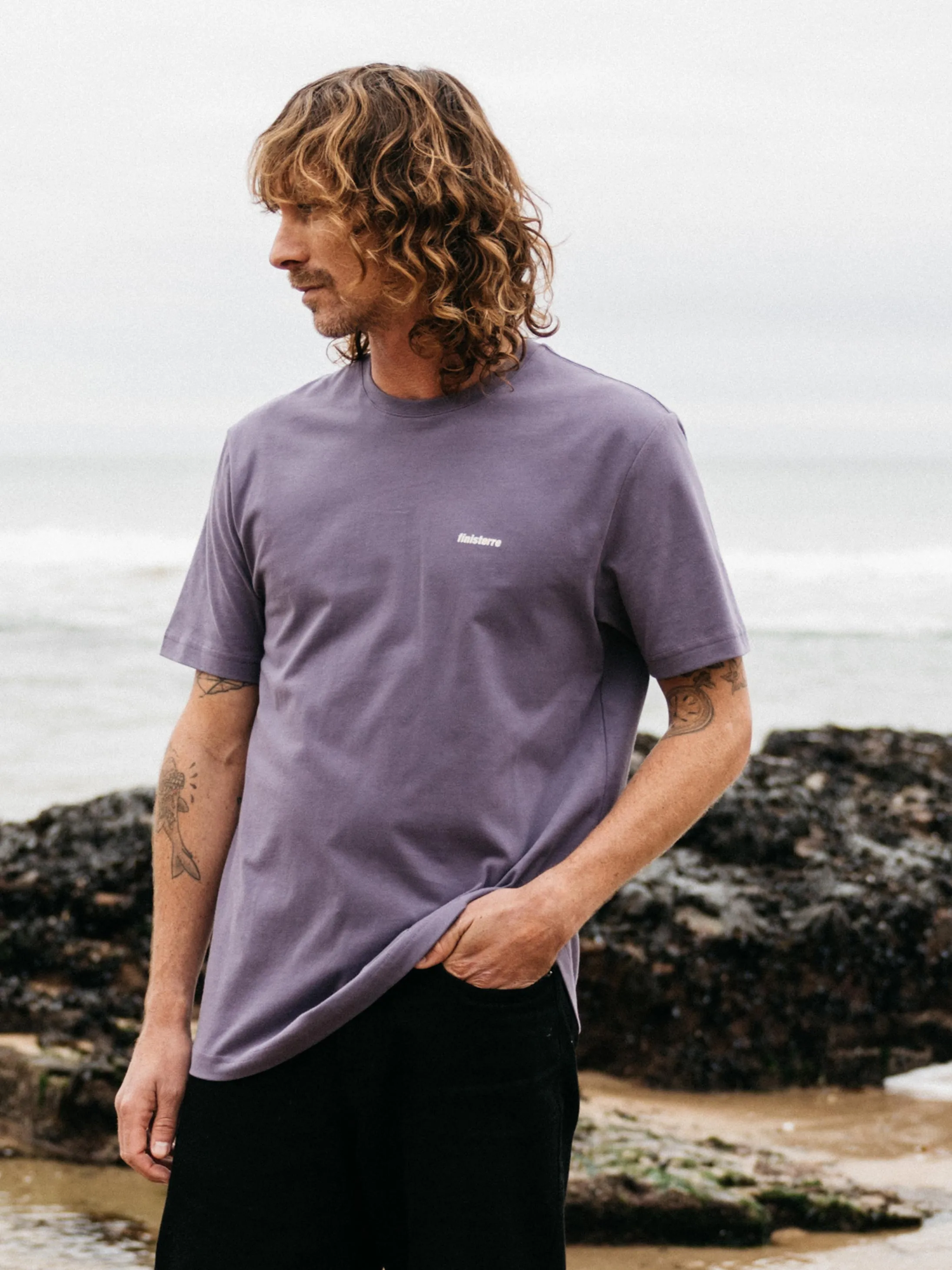 Men's Harlyn Logo T-Shirt sold by Finisterre product image thumbnail 2