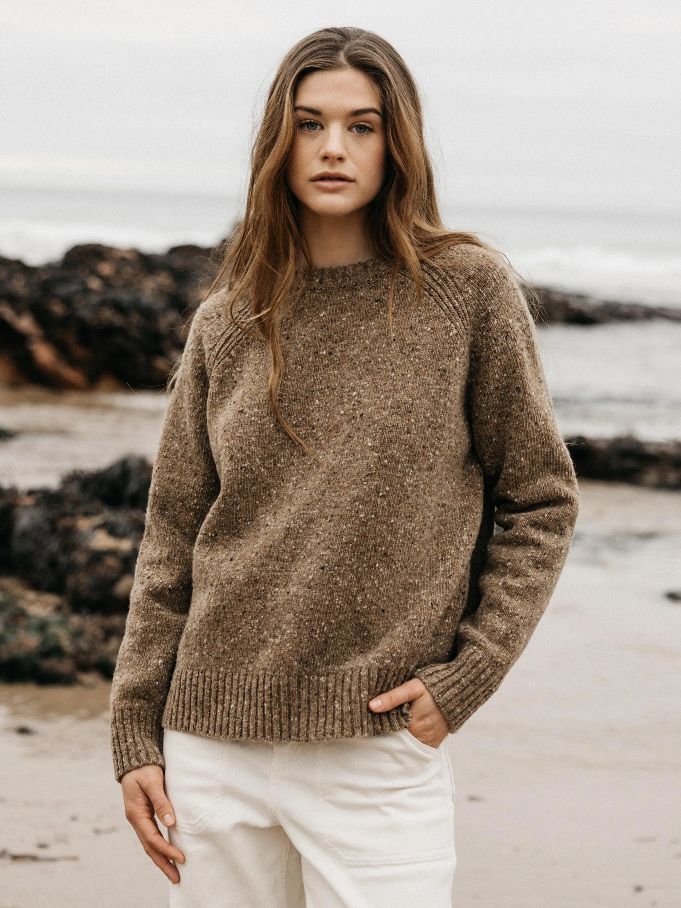 Women's Farne Crew Neck Knit Sweater sold by Finisterre product image thumbnail 2