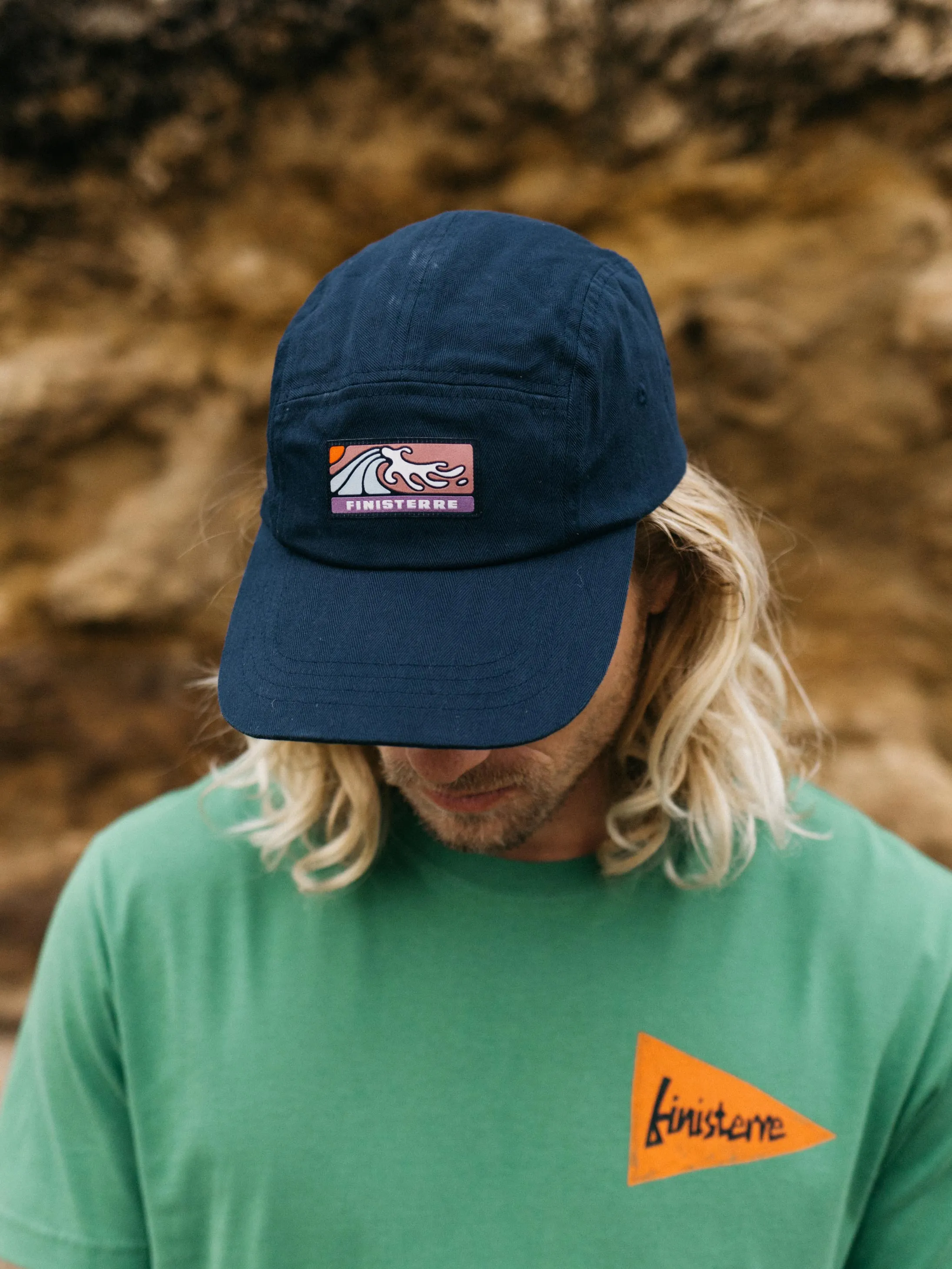 Tonkin Wild Wave Patch Cap sold by Finisterre