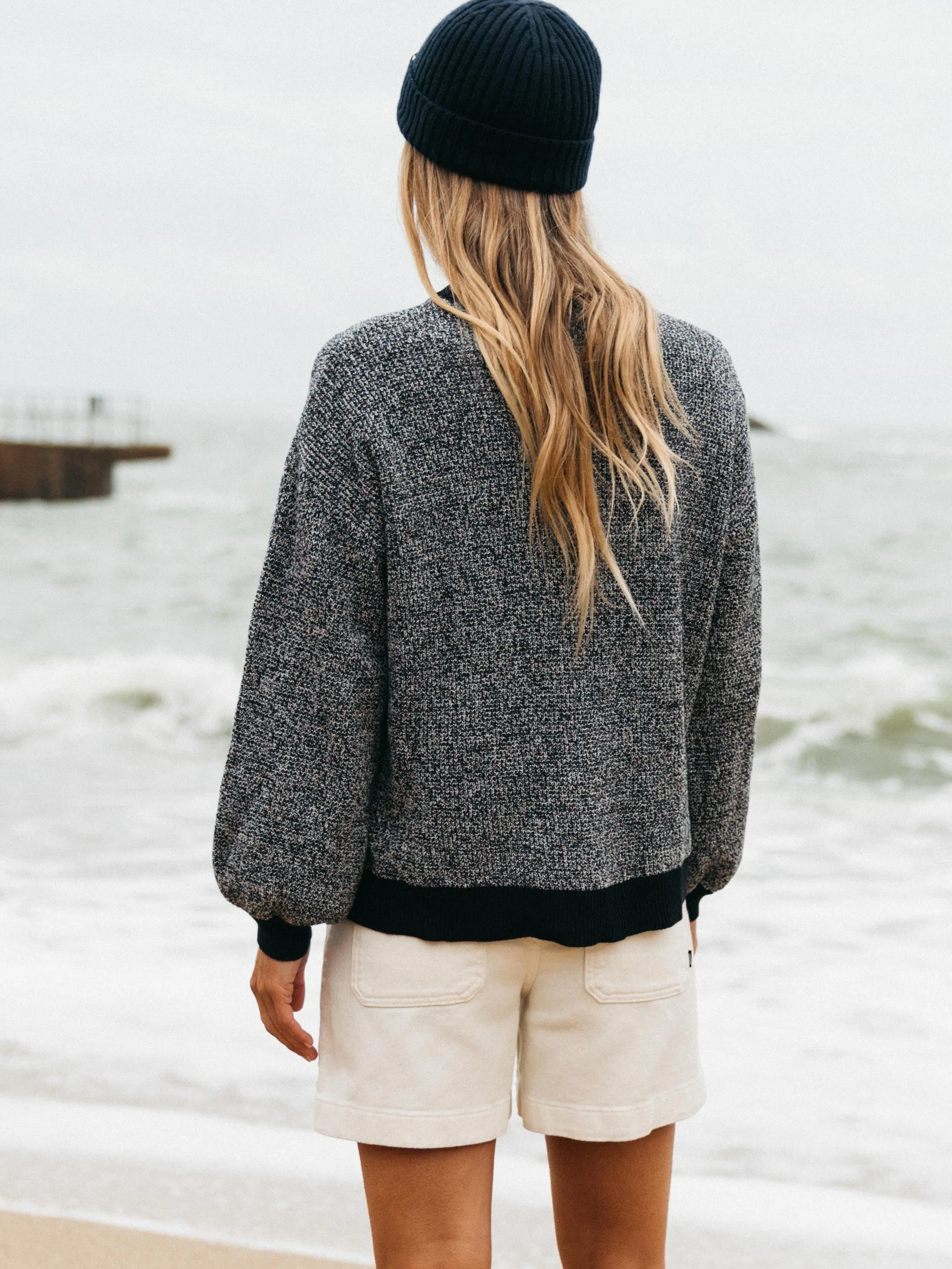Women's Trippet Waffle Knit Sweater sold by Finisterre product image thumbnail 3