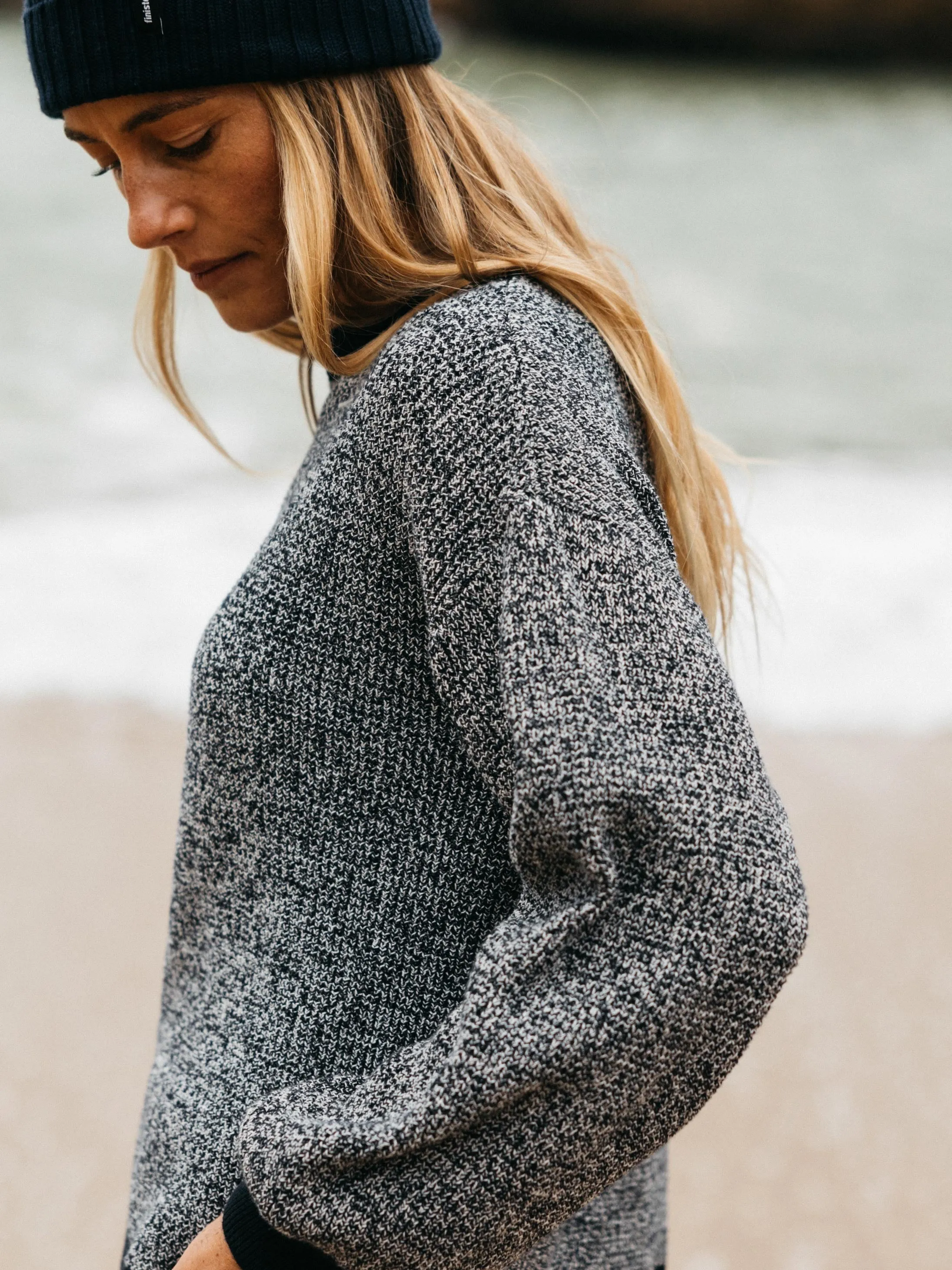 Women's Trippet Waffle Knit Sweater sold by Finisterre product image thumbnail 5
