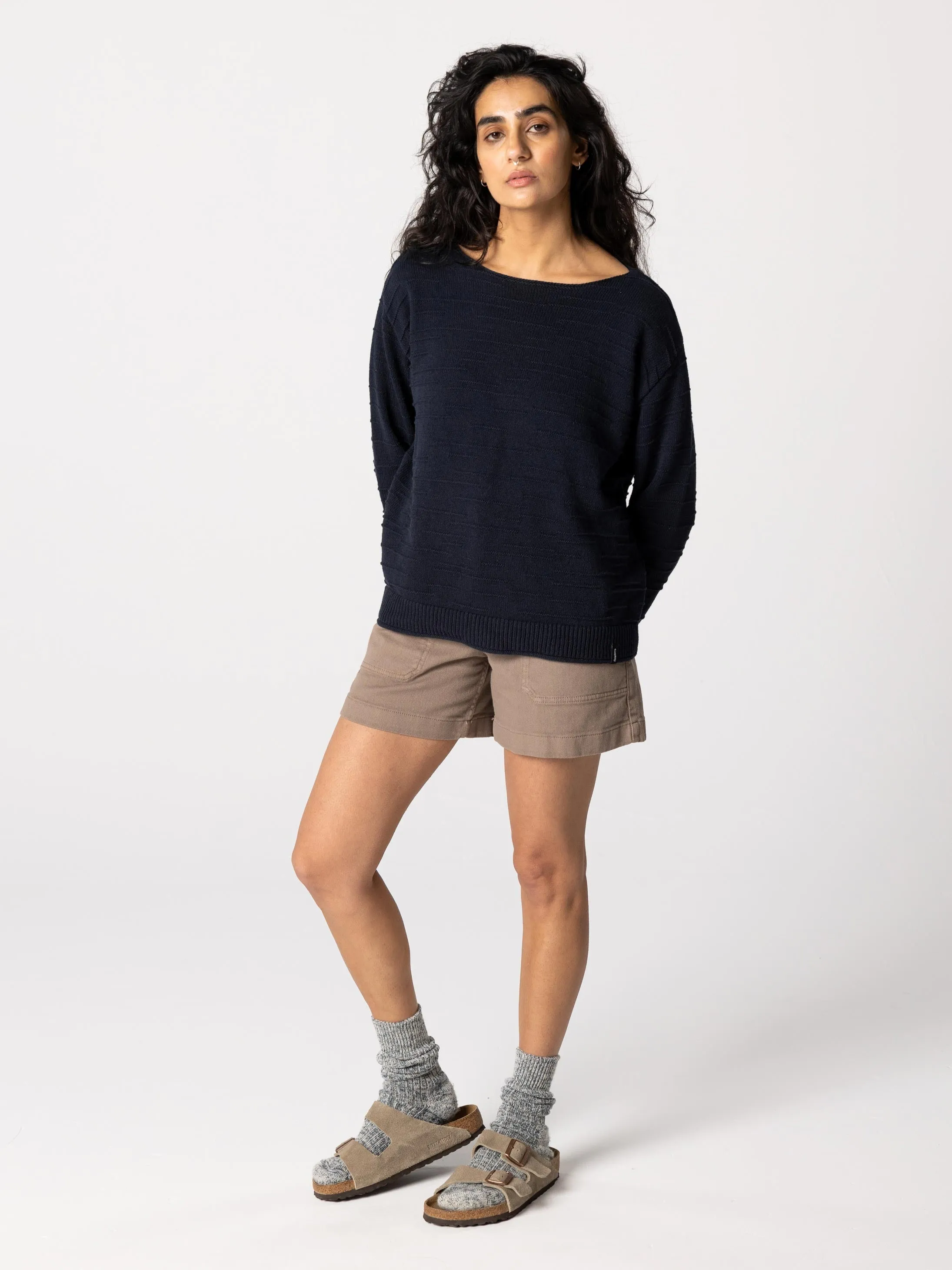 Women's Travean Textured Knit Sweater sold by Finisterre product image thumbnail 3