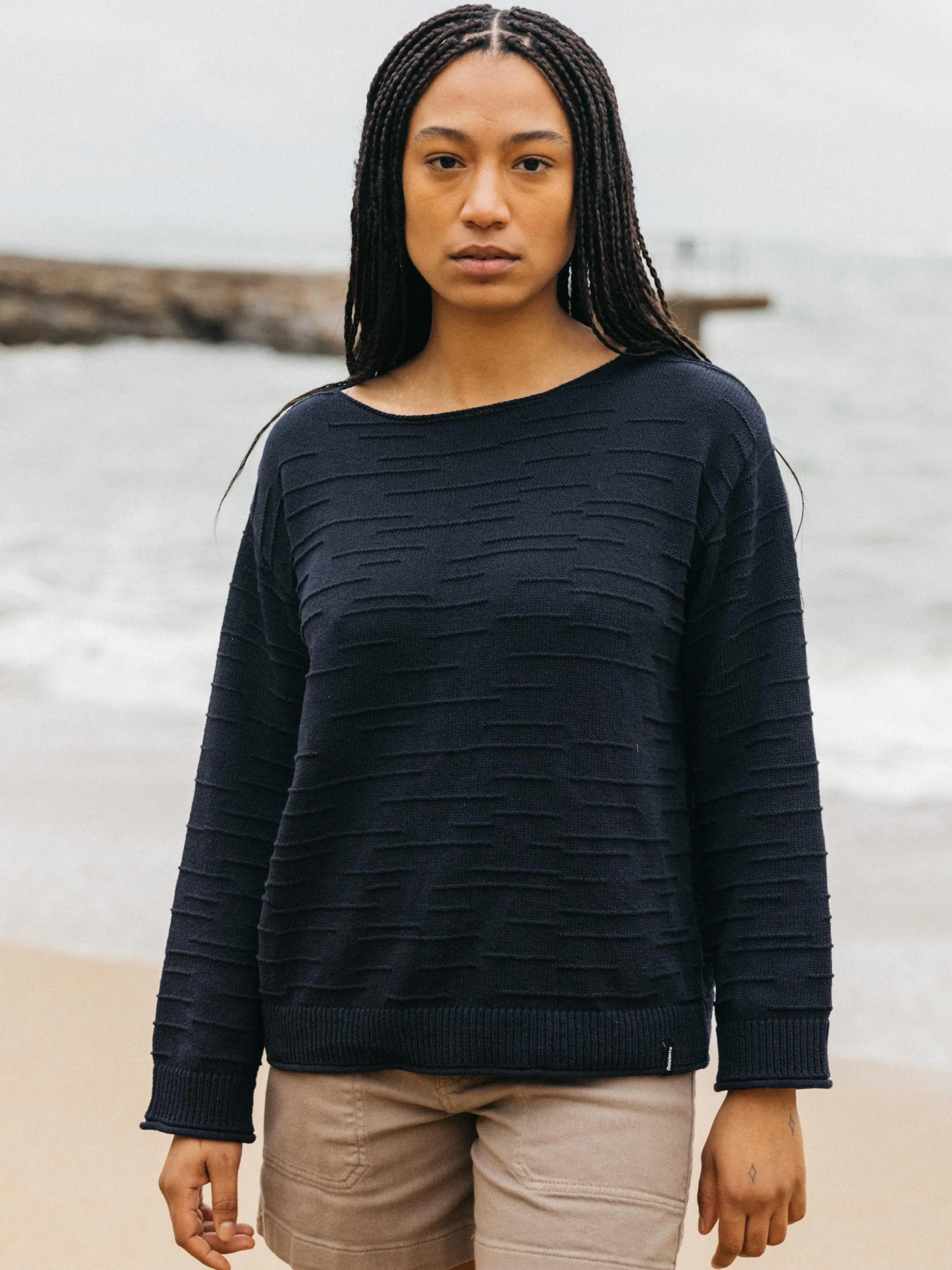 Women's Travean Textured Knit Sweater sold by Finisterre product image thumbnail 2