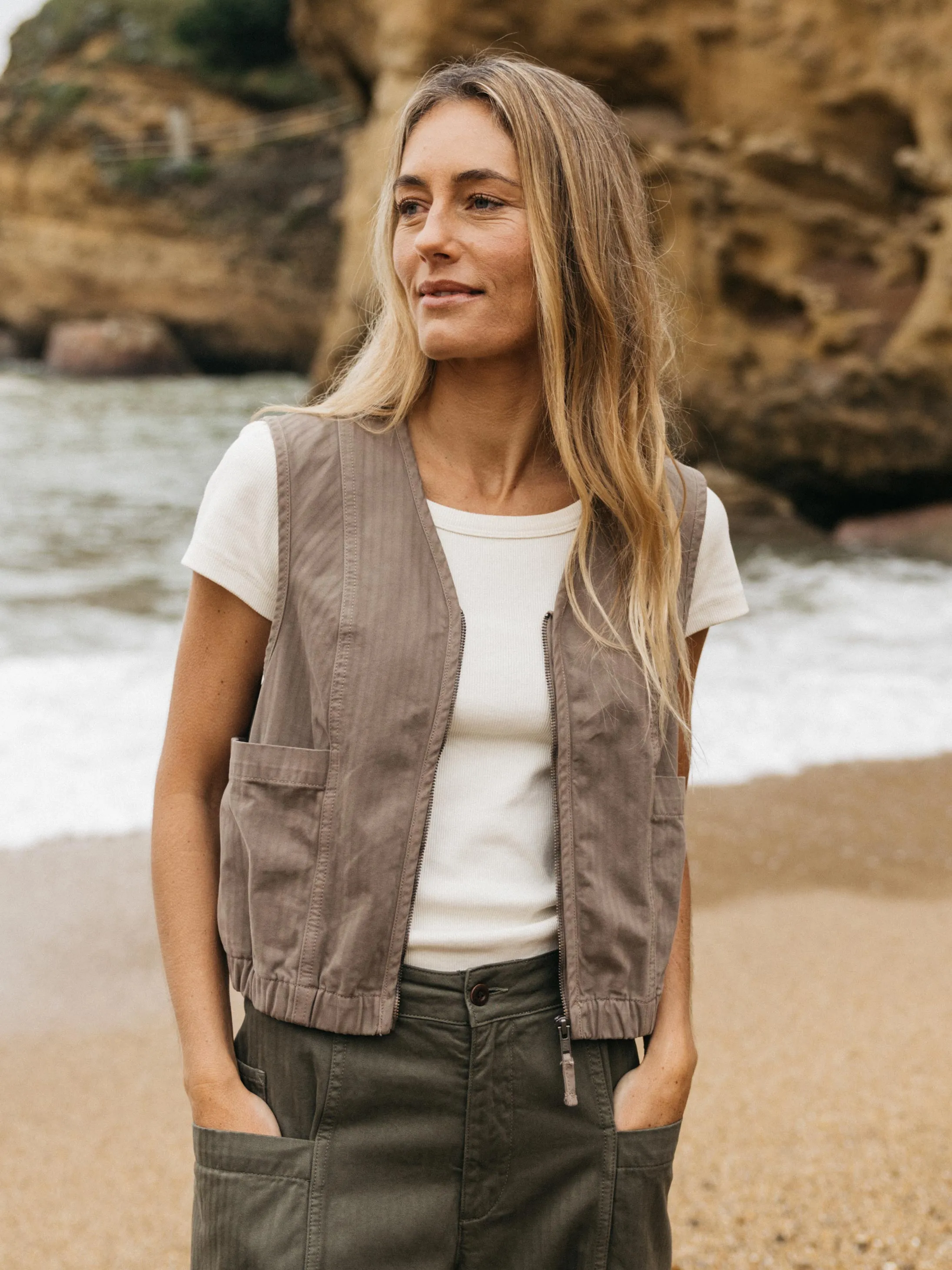 Women's Croft Vest sold by Finisterre product image thumbnail 2