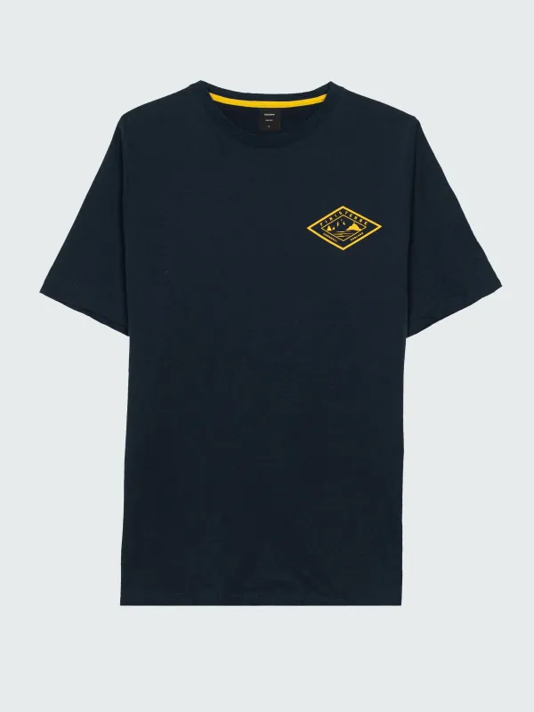 Men's Diamond Logo T-Shirt made by Finisterre