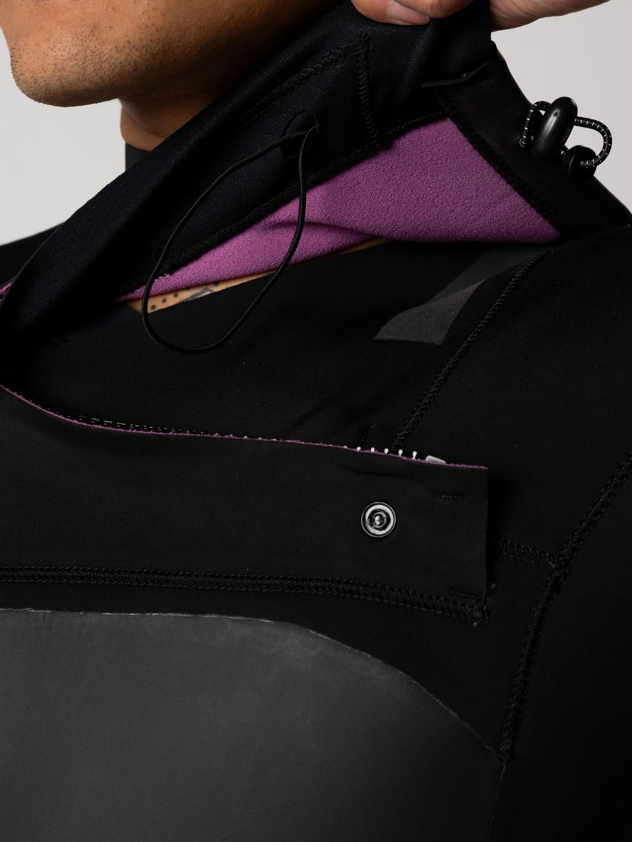 Men's Finisterre + Snow Peak 3.5/2.5mm Yulex® Chest Zip Wetsuit sold by Finisterre product image thumbnail 3