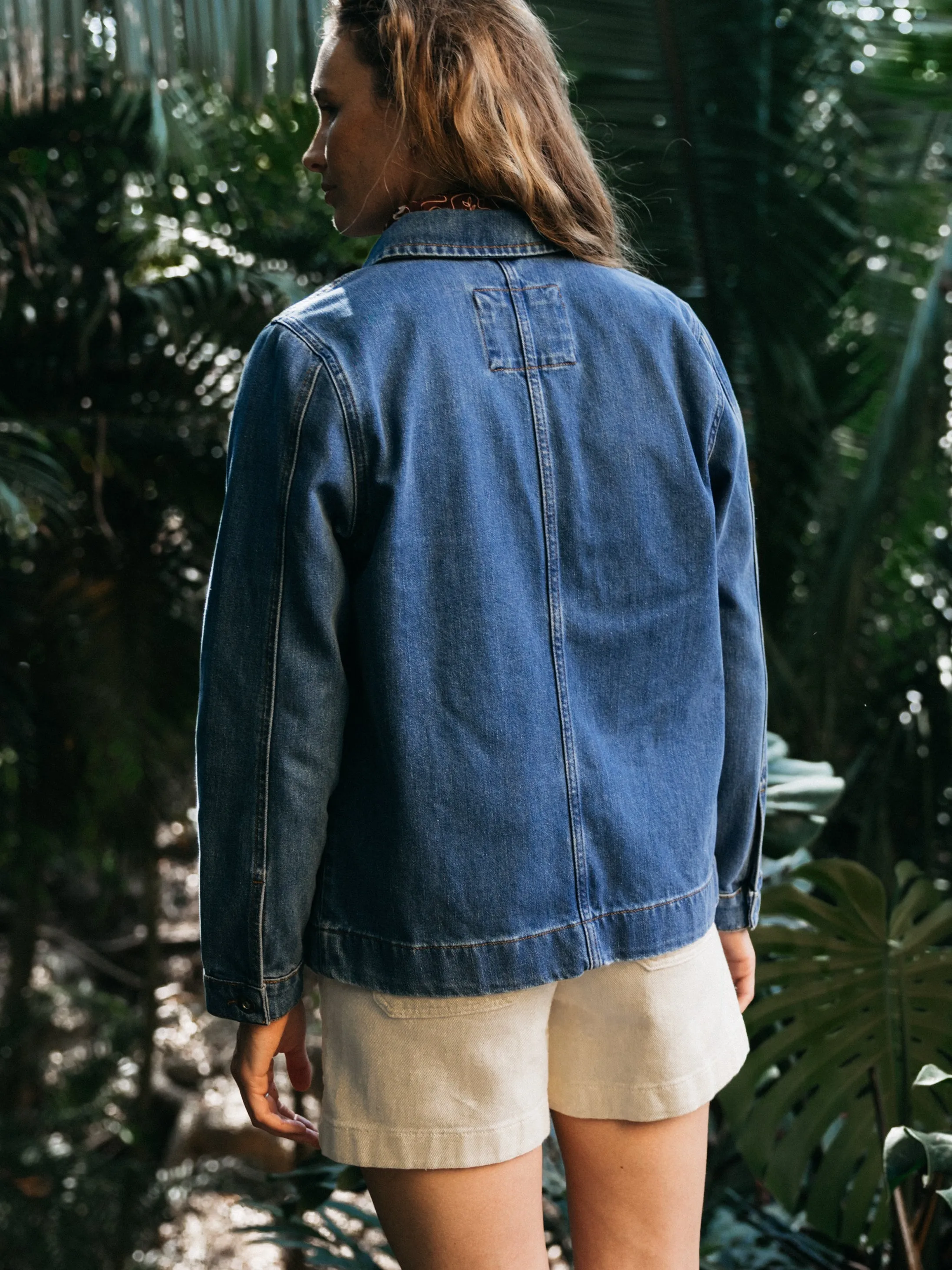 Women's Yarrel Denim Chore Jacket sold by Finisterre product image thumbnail 5