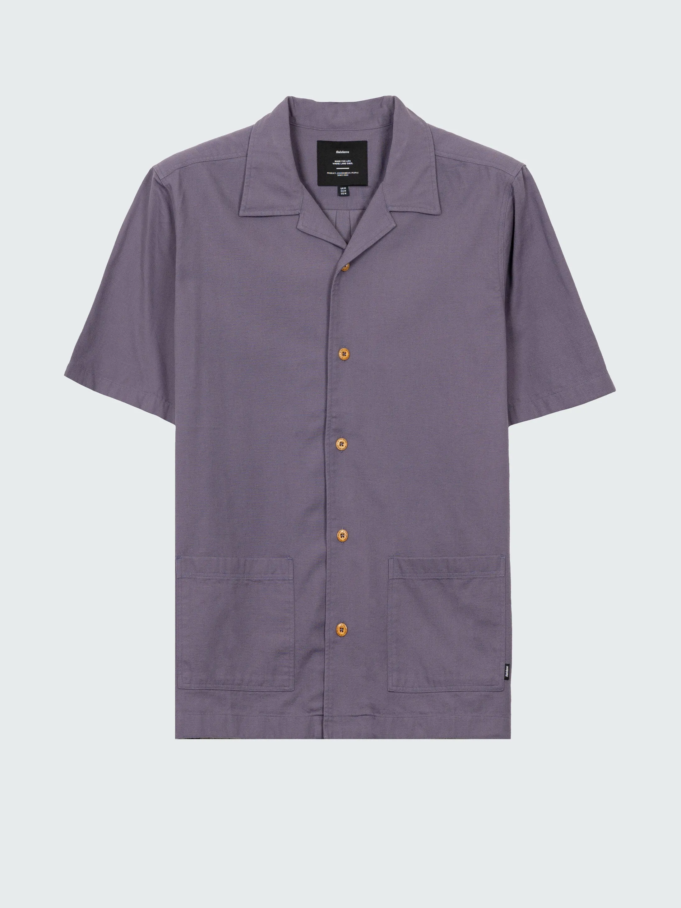 Men's Hendra Cotton Short Sleeve Shirt sold by Finisterre
