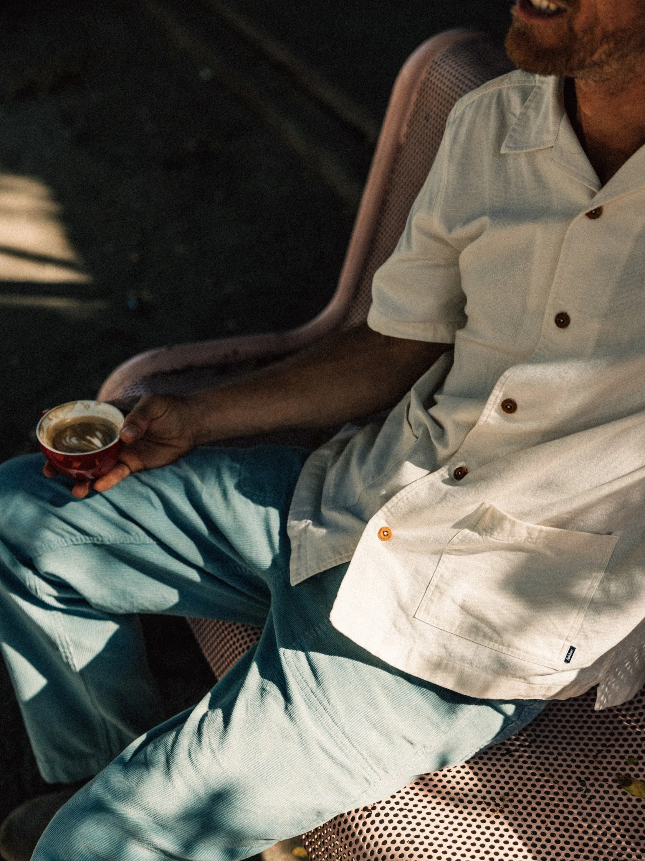 Men's Hendra Cotton Short Sleeve Shirt sold by Finisterre product image thumbnail 4