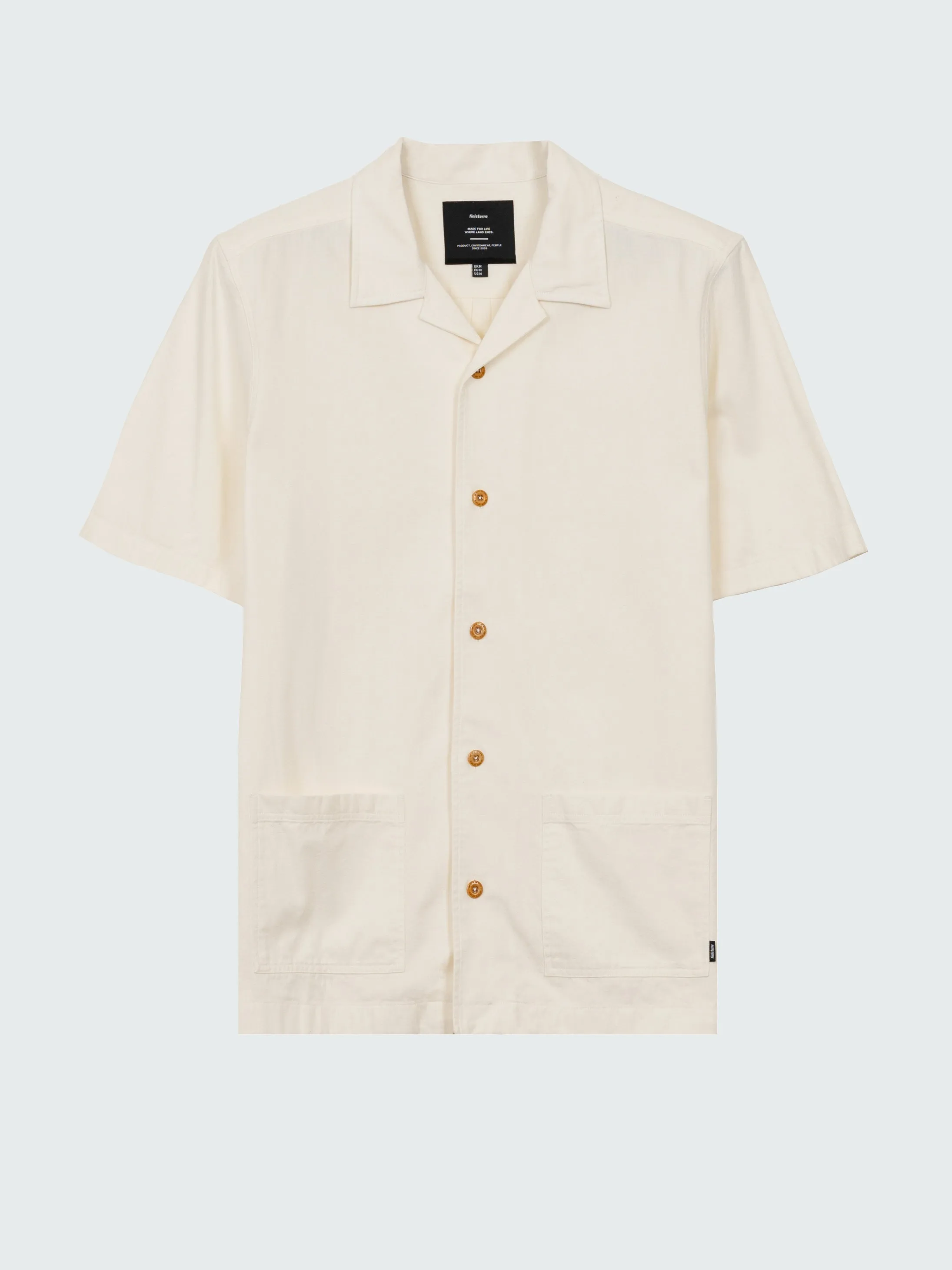 Men's Hendra Cotton Short Sleeve Shirt sold by Finisterre