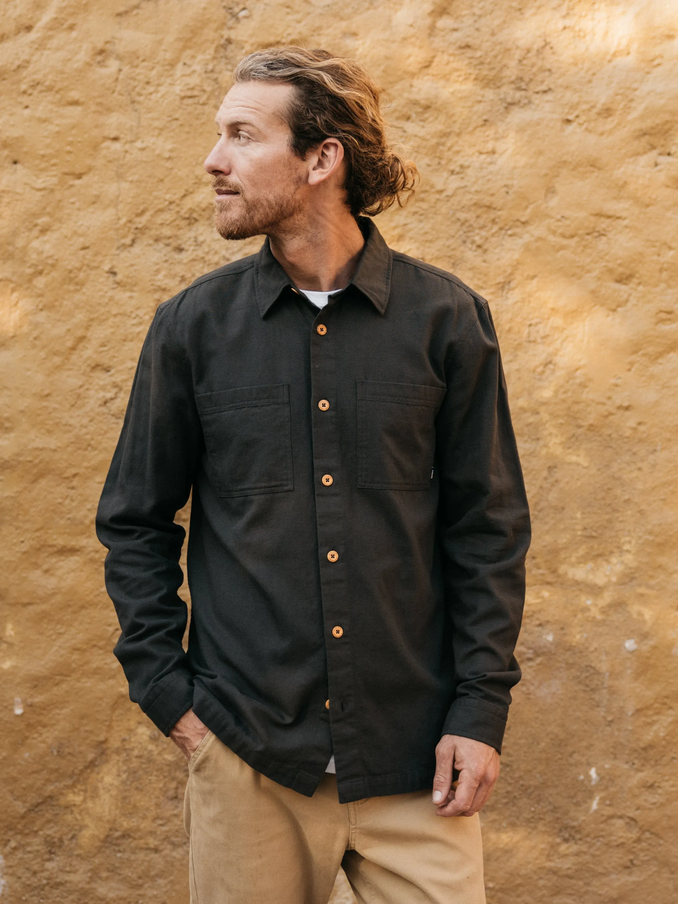 Men's Hendra Cotton Shirt sold by Finisterre product image thumbnail 2
