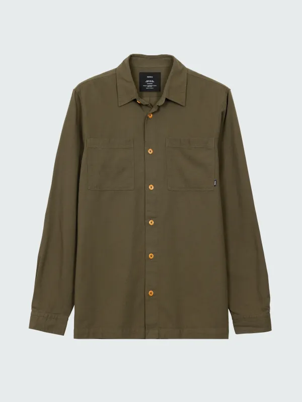Men's Hendra Cotton Shirt made by Finisterre