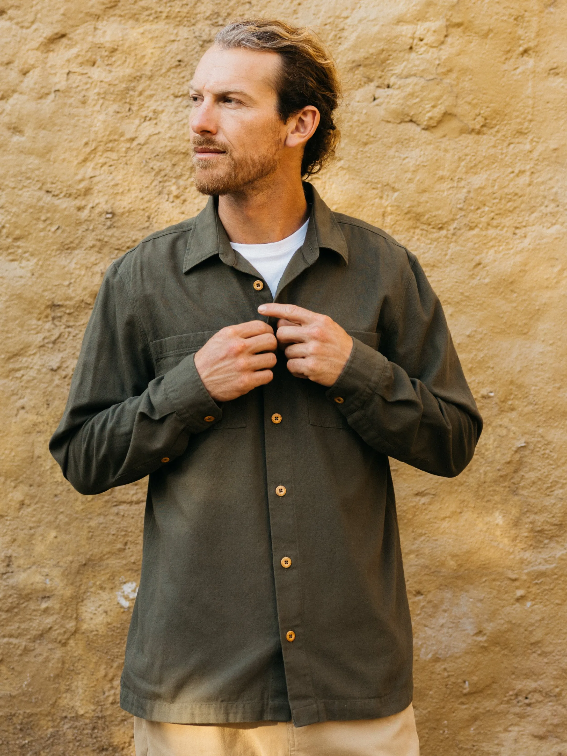 Men's Hendra Cotton Shirt sold by Finisterre product image thumbnail 2