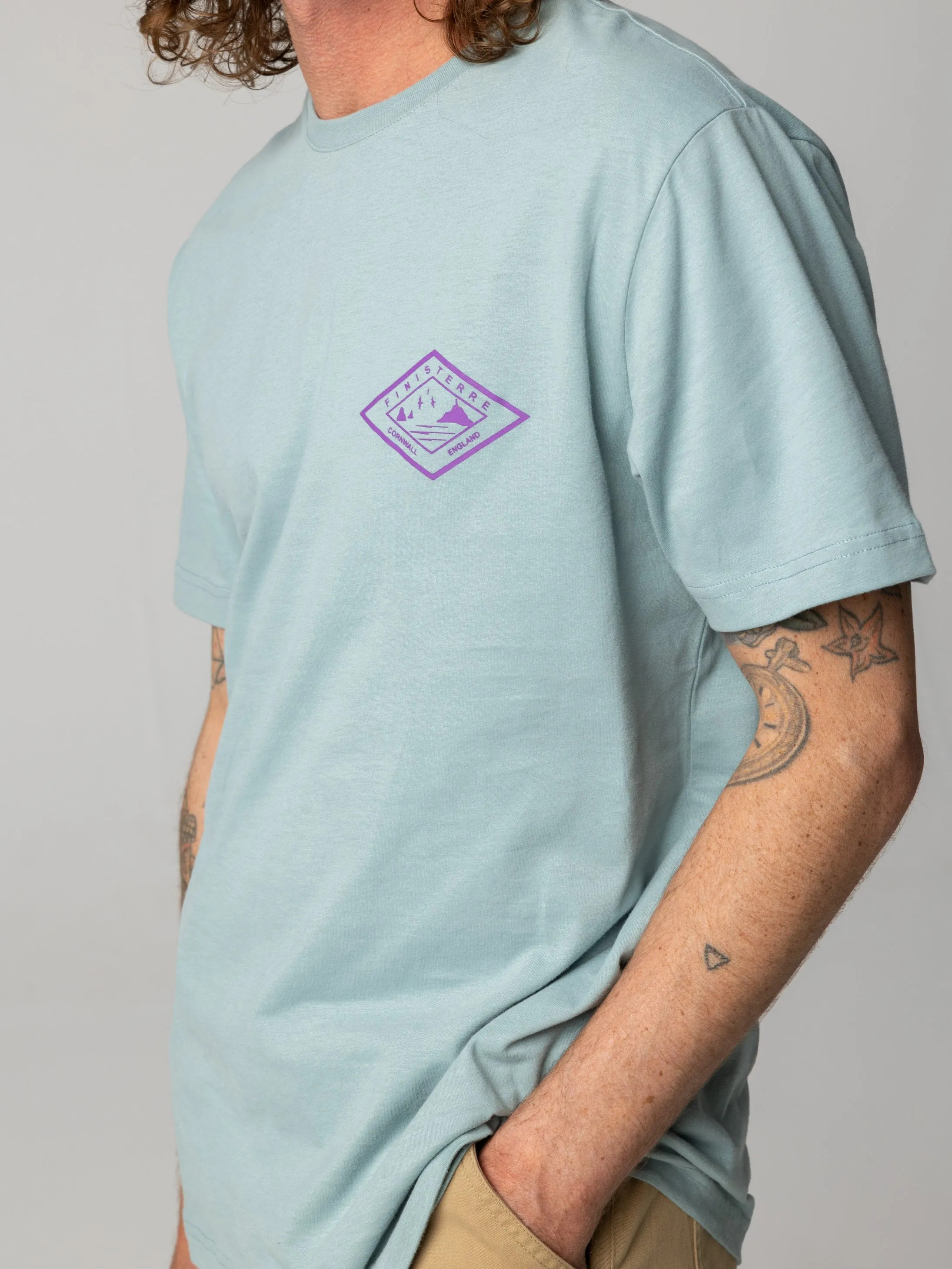 Men's Diamond Logo T-Shirt sold by Finisterre product image thumbnail 5