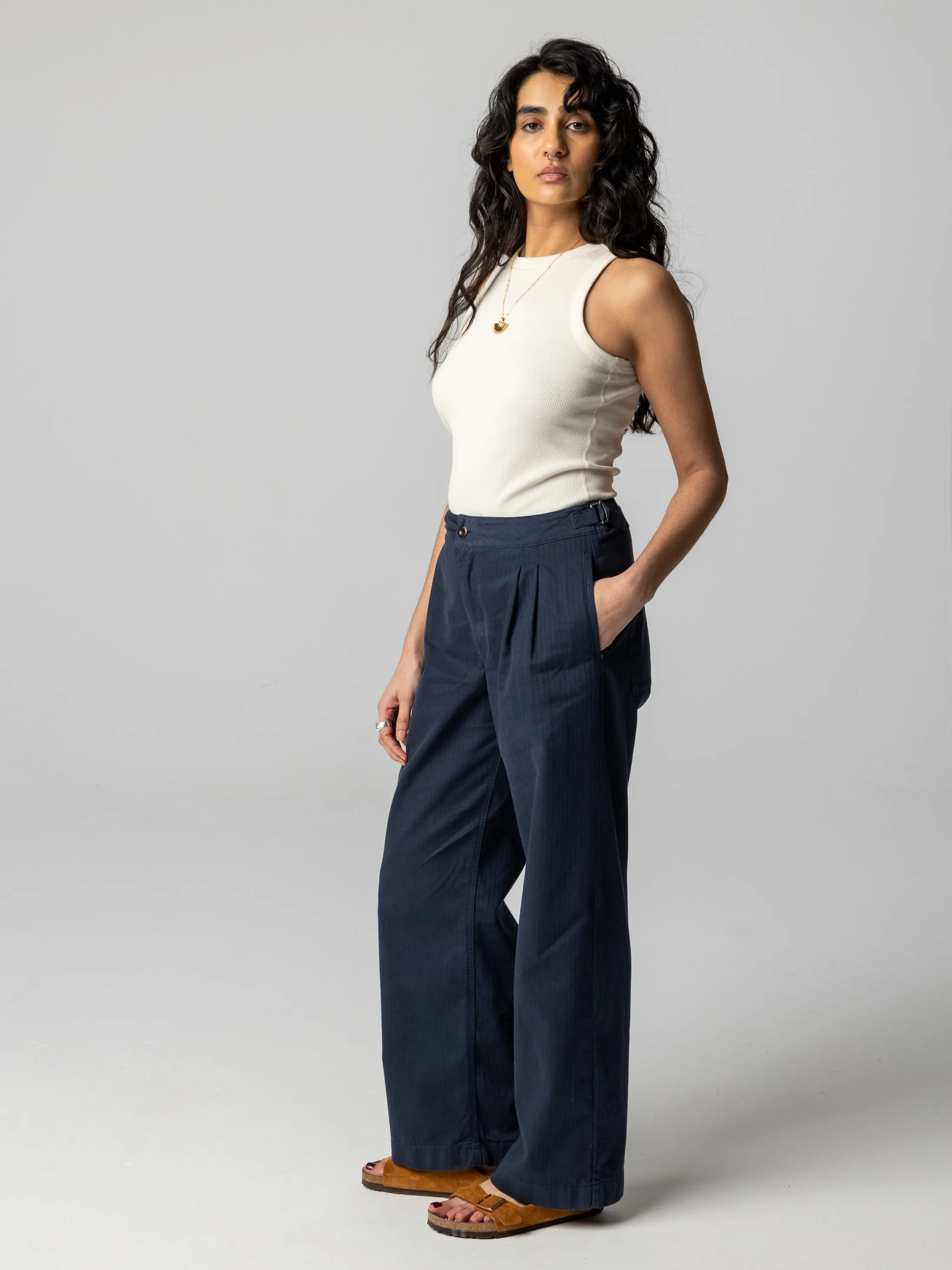 Women's Croft Workwear Wide Leg Pant sold by Finisterre product image thumbnail 5