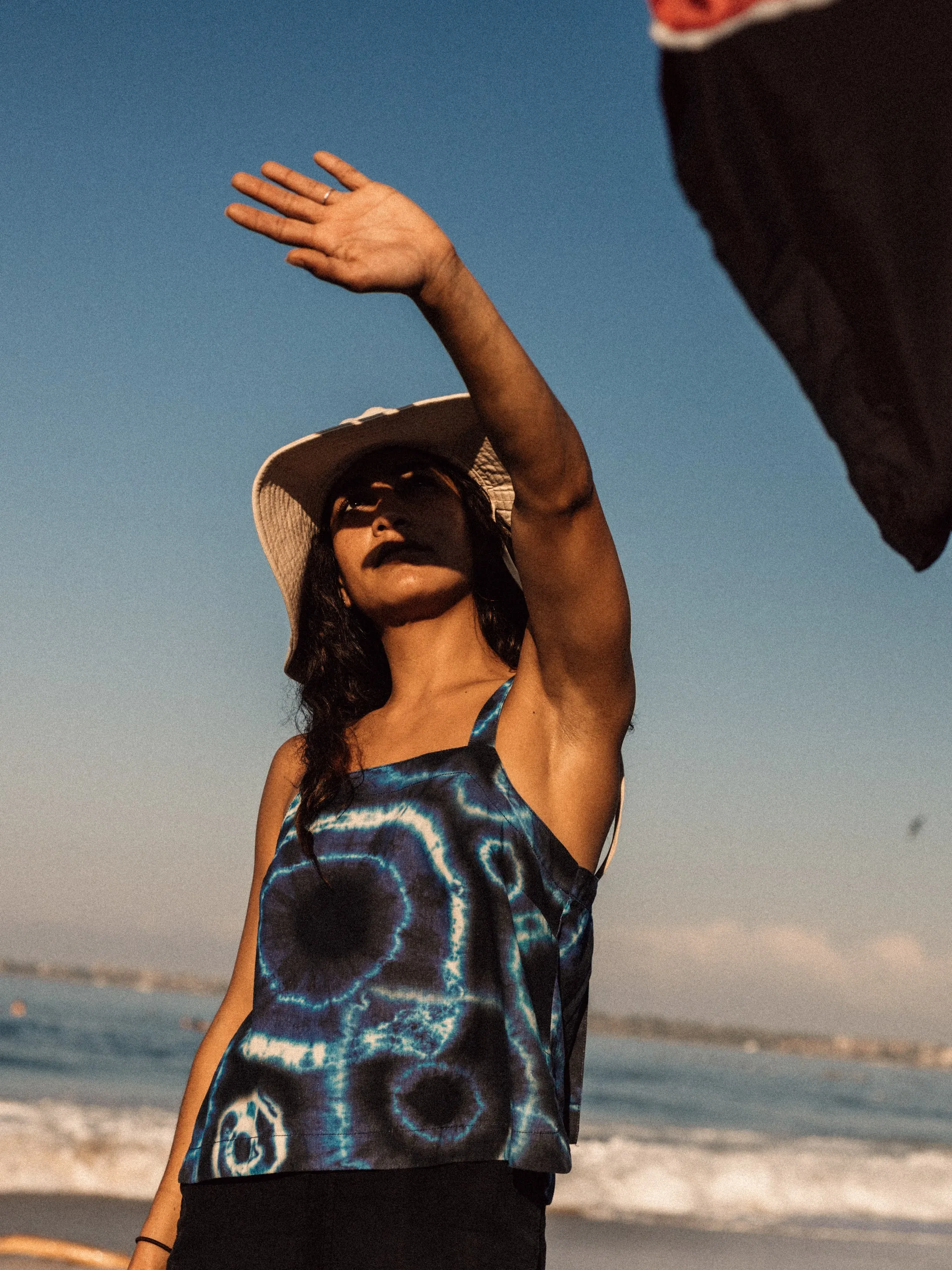 Women's Morva Linen Cami Top sold by Finisterre product image thumbnail 2