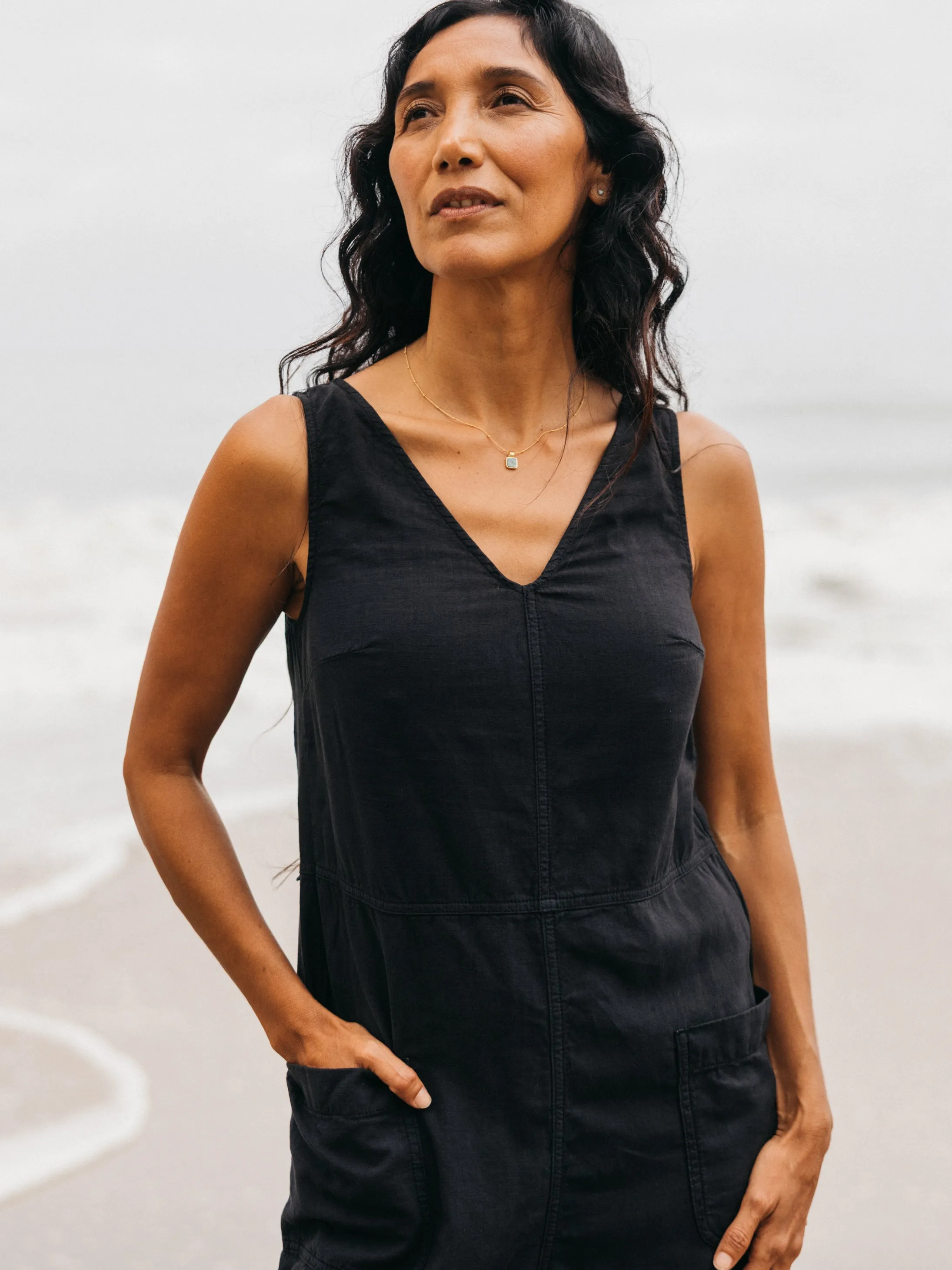 Women's Morva Hemp Jumpsuit sold by Finisterre product image thumbnail 4