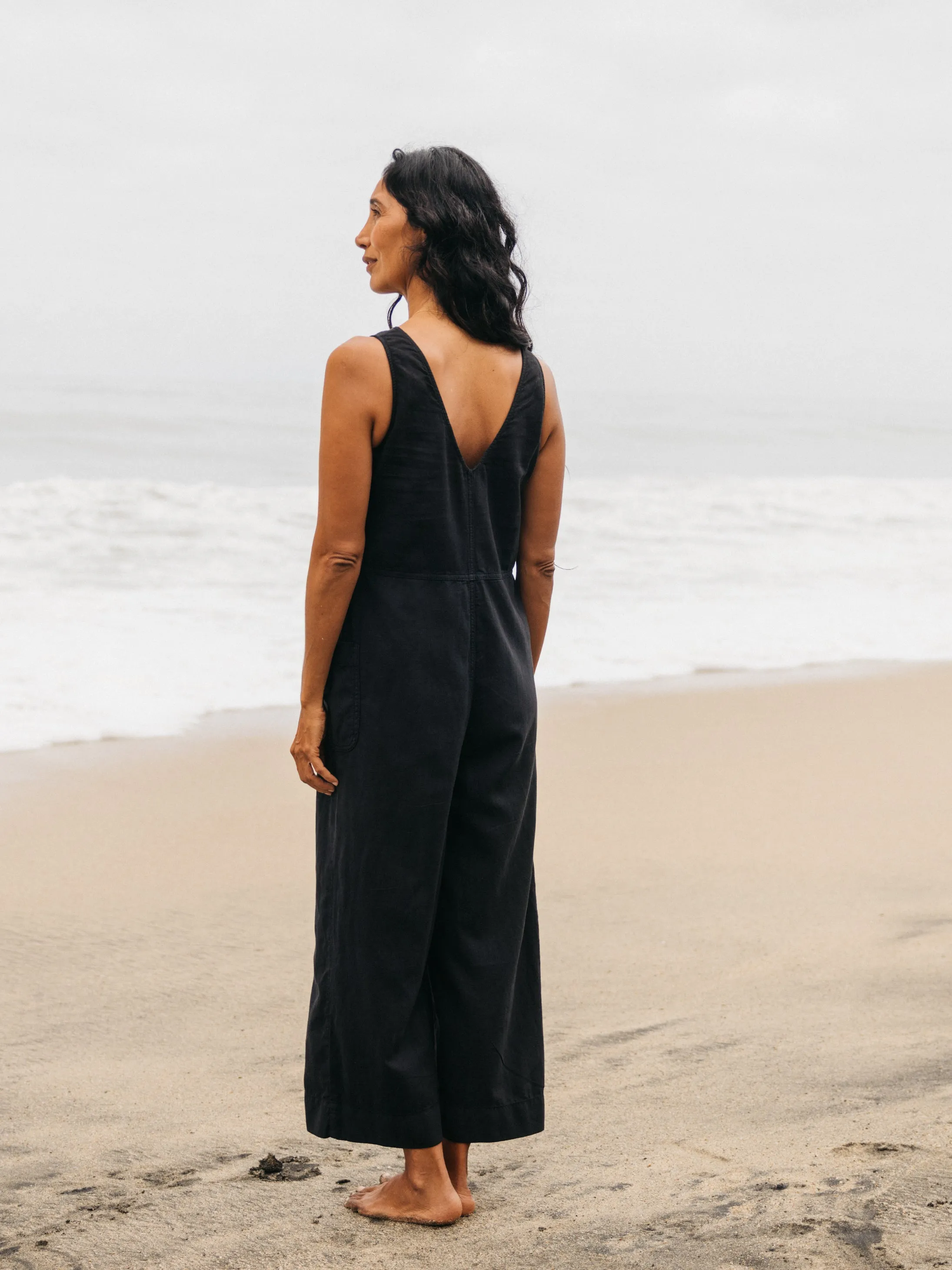 Women's Morva Hemp Jumpsuit sold by Finisterre product image thumbnail 3