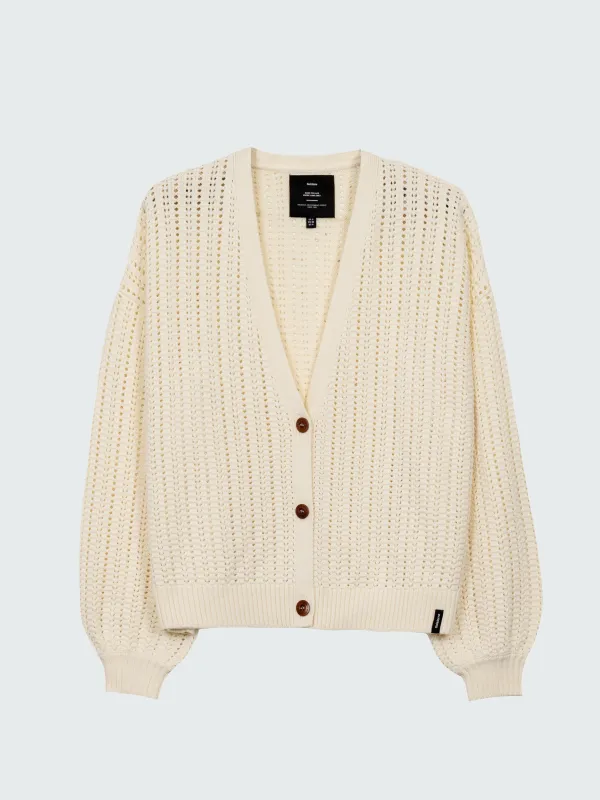 Women's Bracken Stitch Cardigan sold by Finisterre