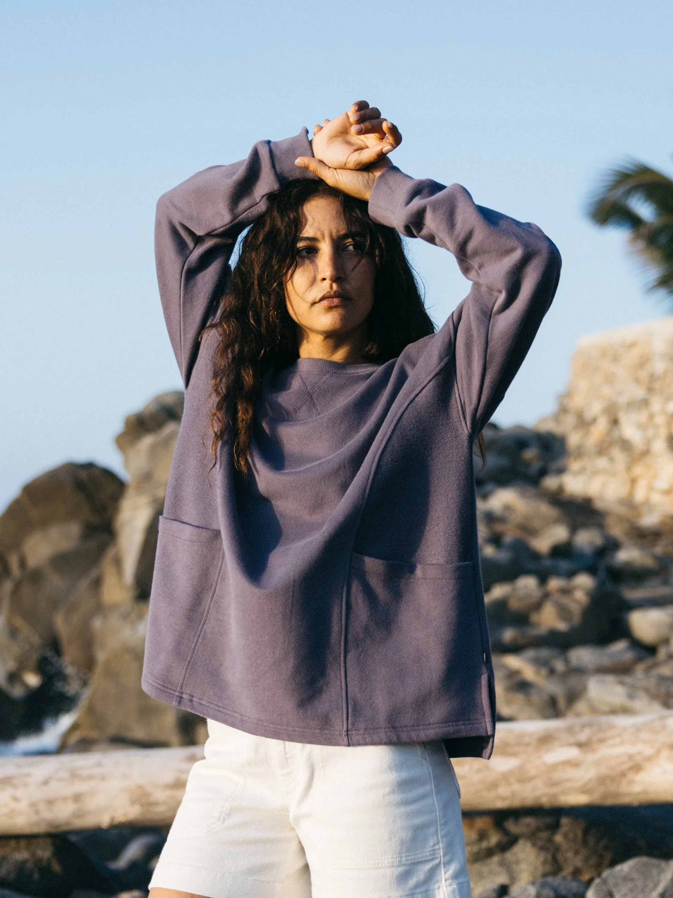 Women's Awen Oversized Sweatshirt sold by Finisterre product image thumbnail 2