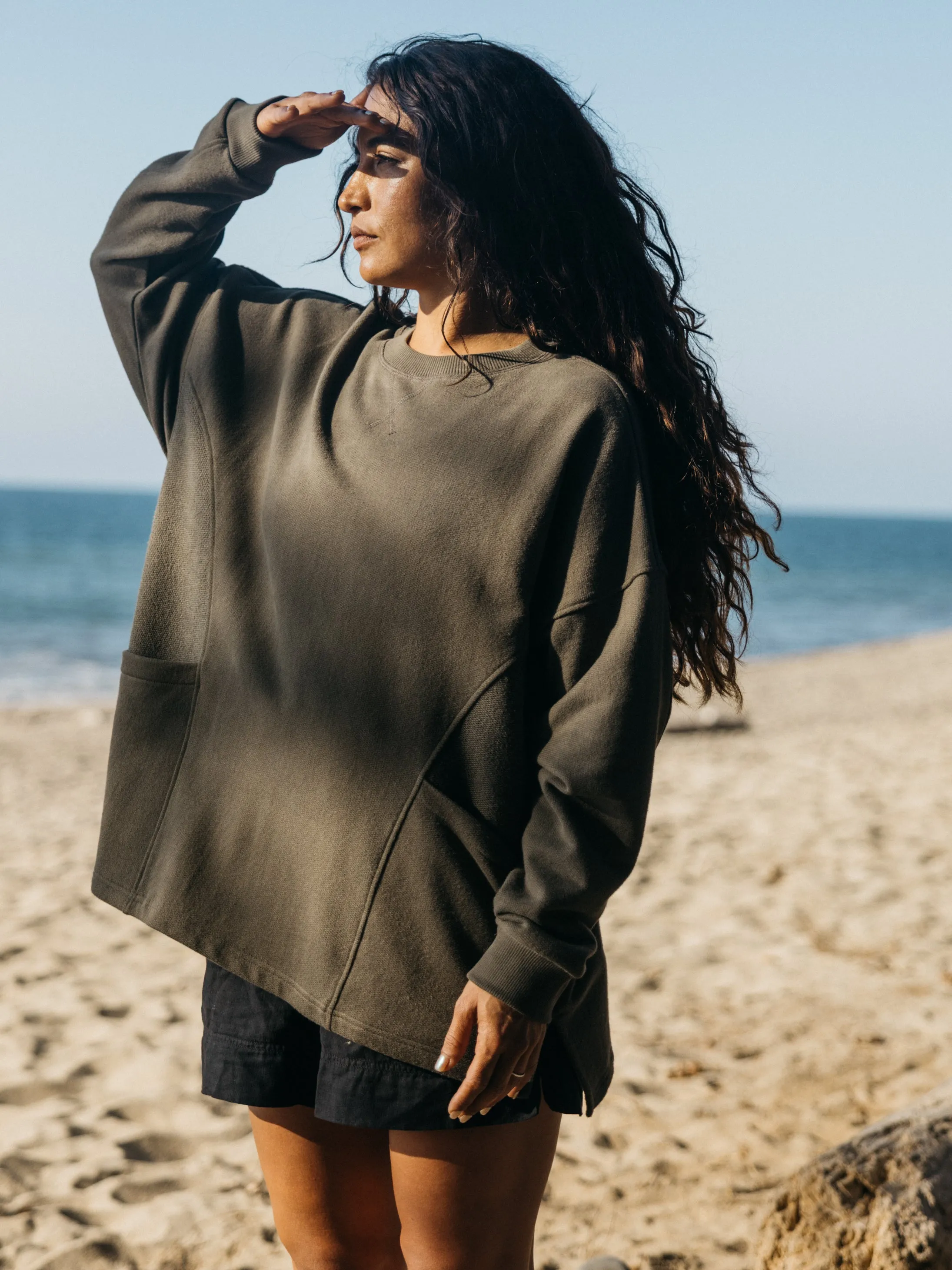 Women's Awen Oversized Sweatshirt sold by Finisterre product image thumbnail 2