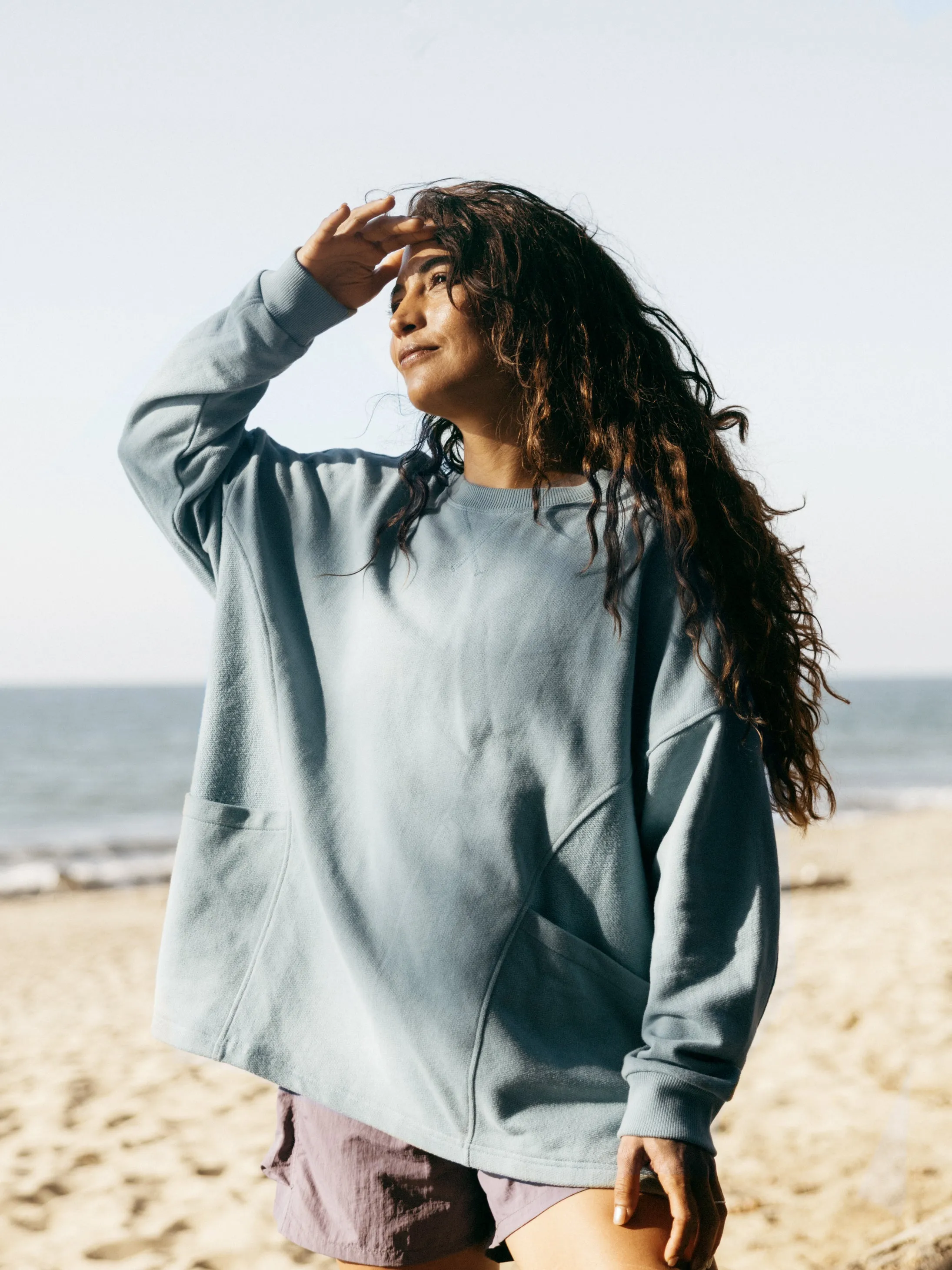 Women's Awen Oversized Sweatshirt sold by Finisterre product image thumbnail 2
