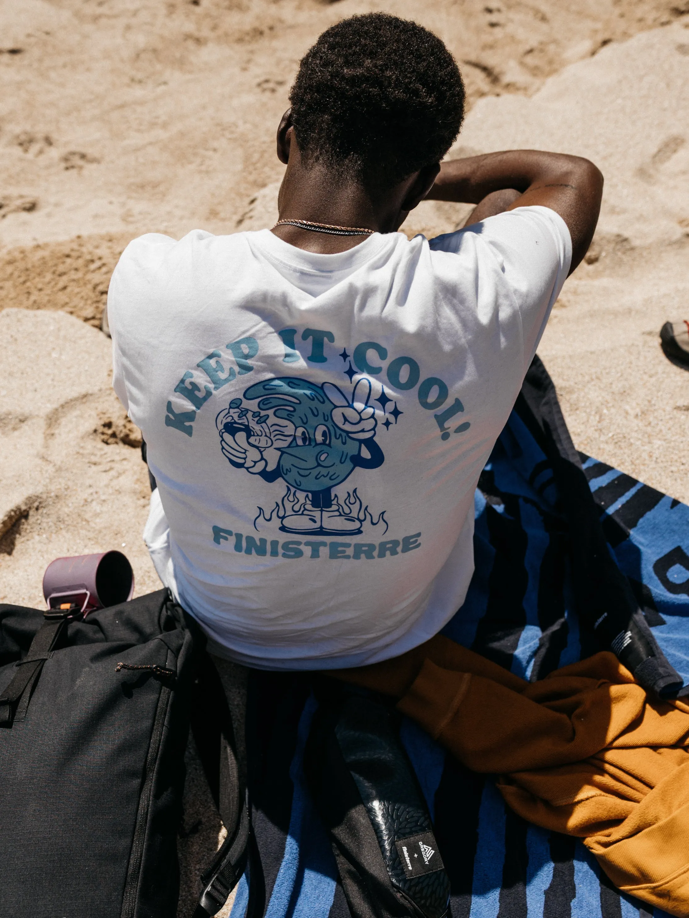 Men's Heat Wavy T-Shirt sold by Finisterre product image thumbnail 2