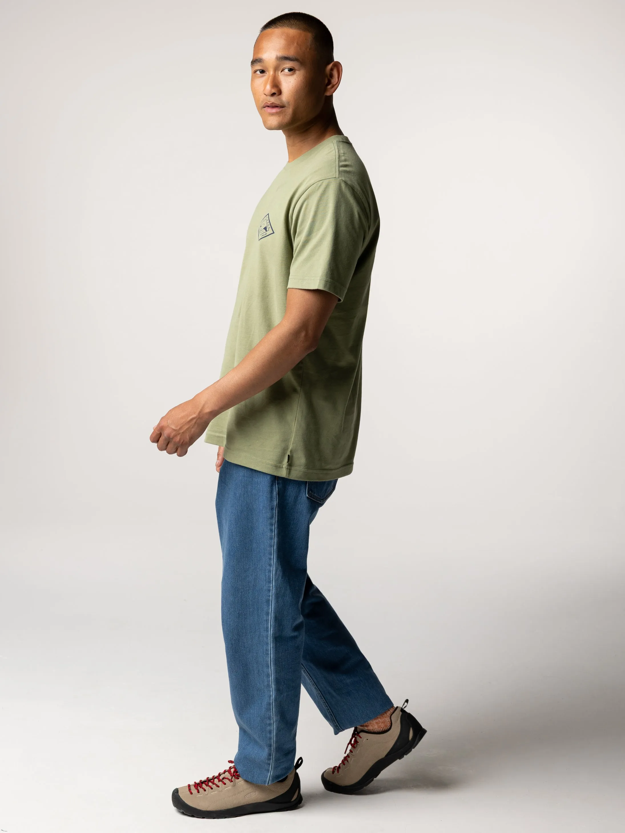 Men's Diamond Logo T-Shirt sold by Finisterre product image thumbnail 3