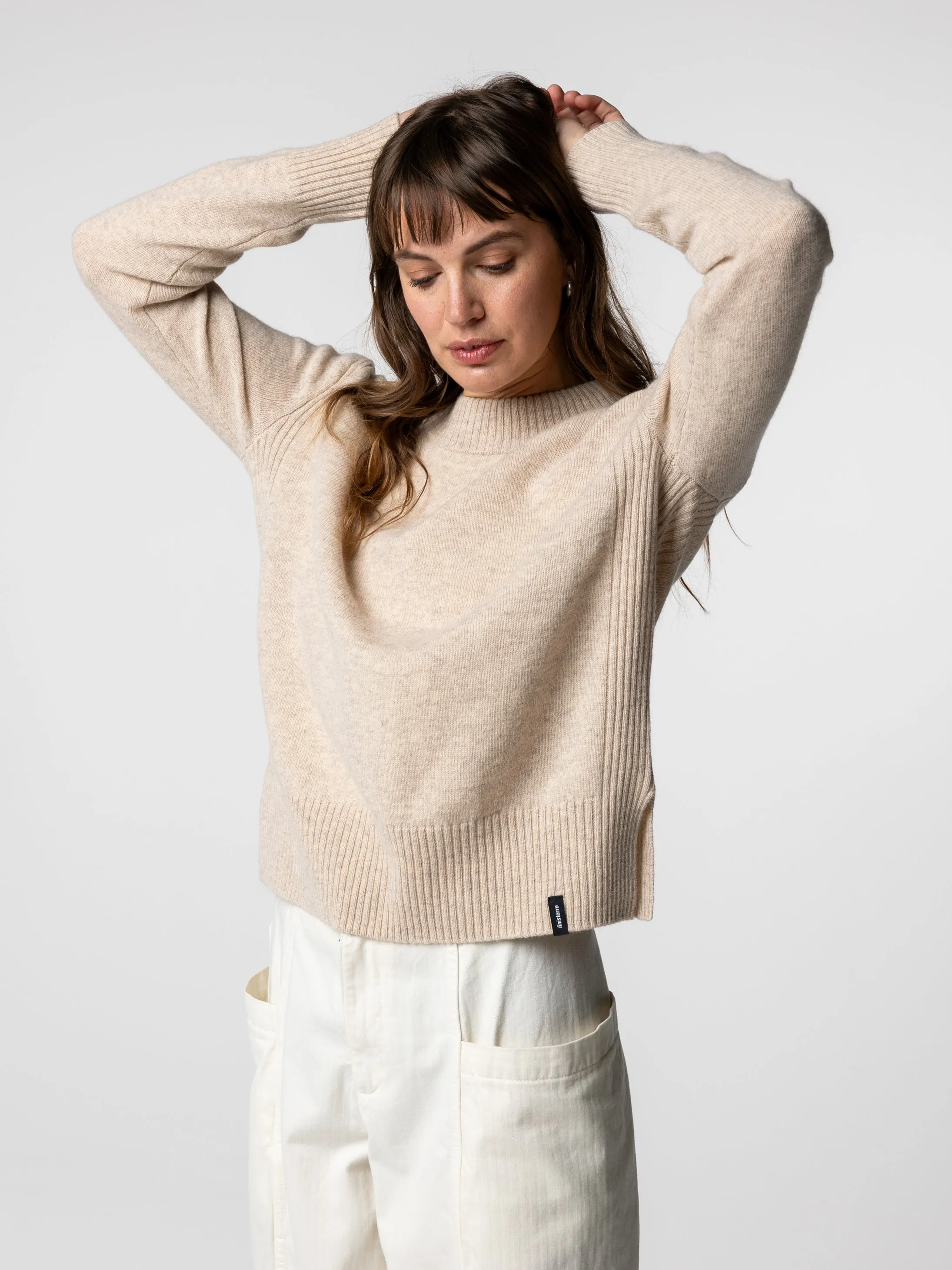 Women's Cavan Ribbed Knit Sweater sold by Finisterre product image thumbnail 3