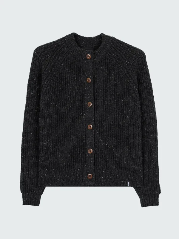 Women's Mora Crew Neck Cardigan sold by Finisterre