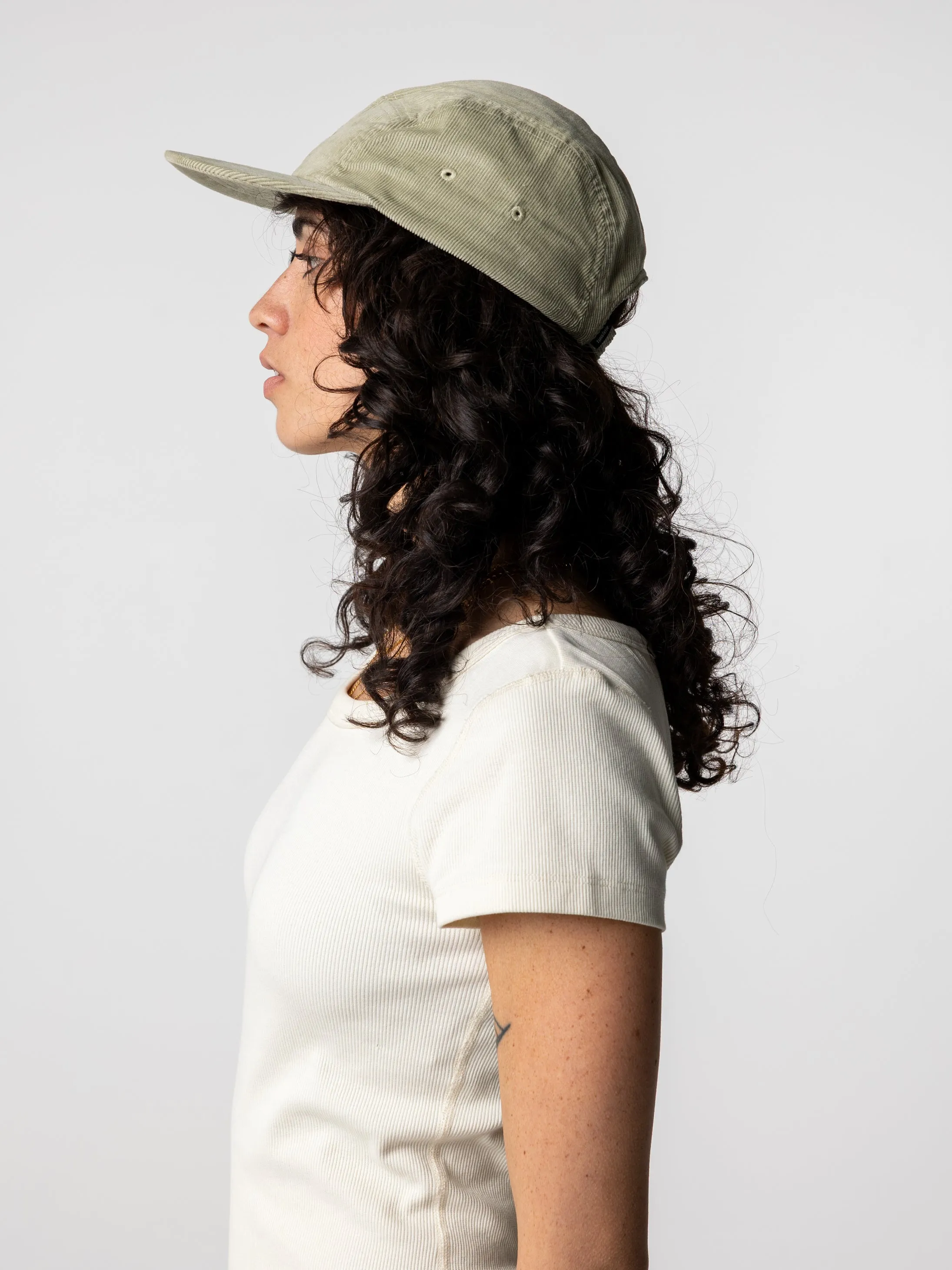 Jetty Cord Logo Cap sold by Finisterre product image thumbnail 4