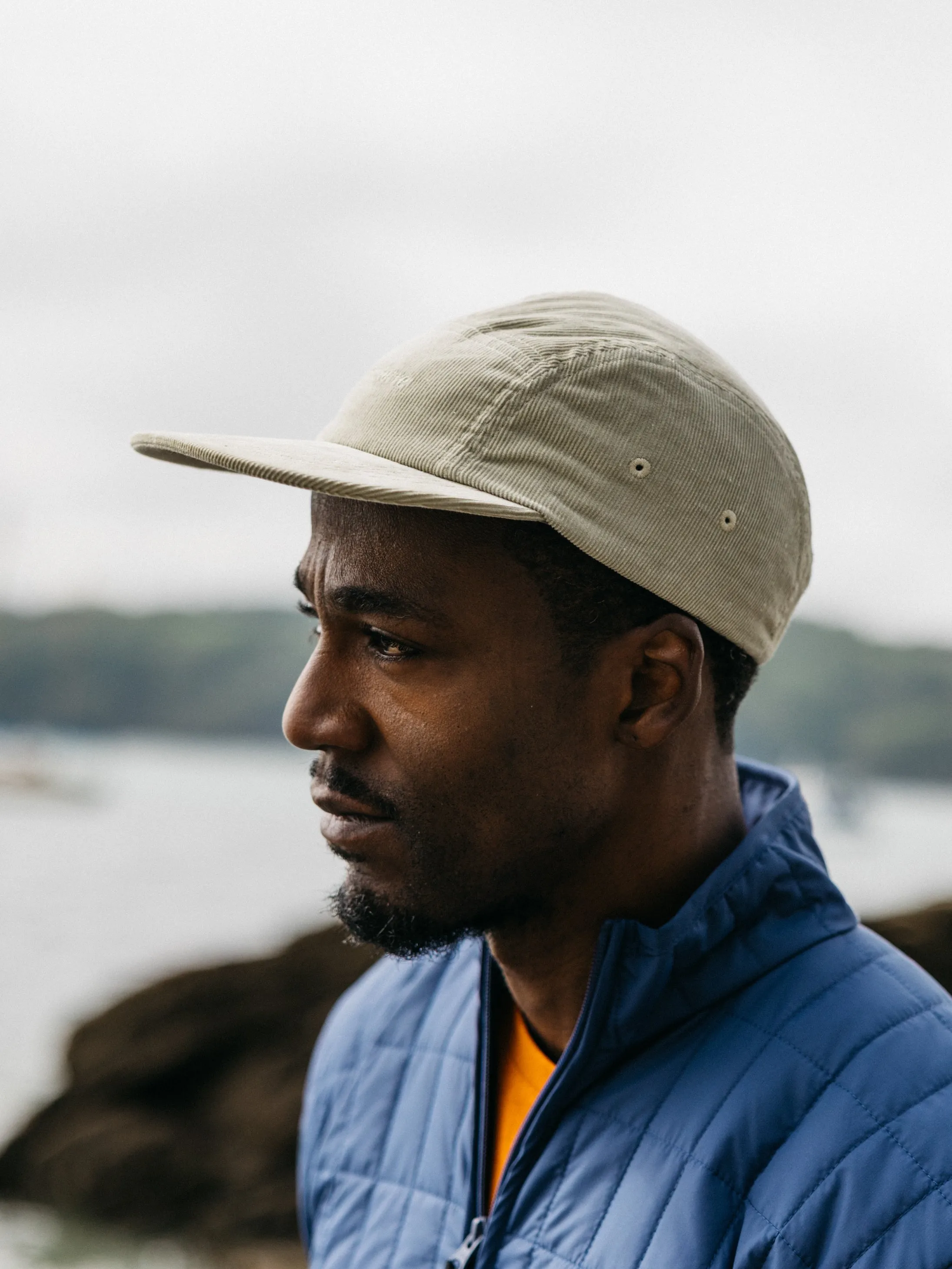 Jetty Cord Logo Cap sold by Finisterre product image thumbnail 2