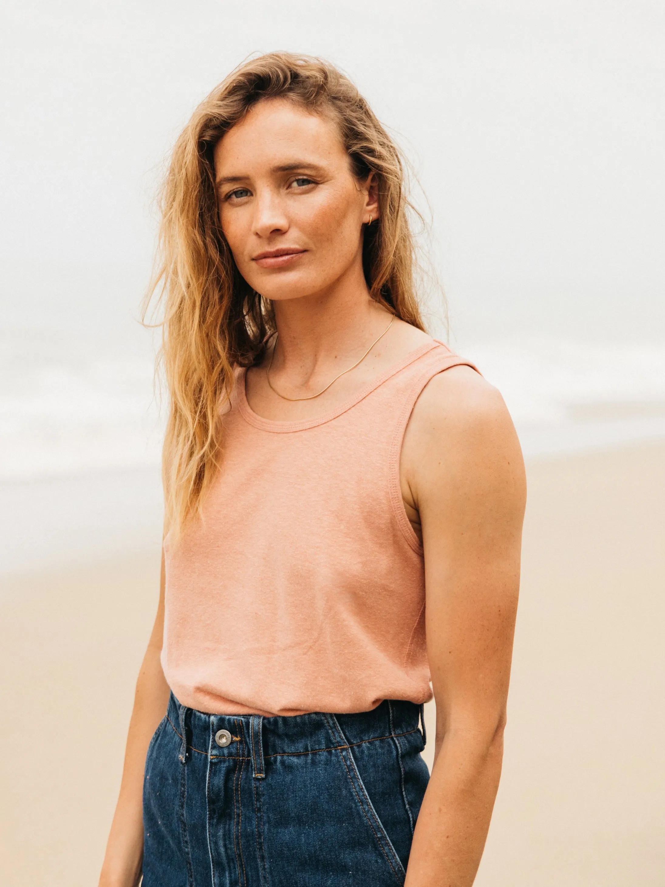 Women's Riviera Hemp Tank Top sold by Finisterre product image thumbnail 3