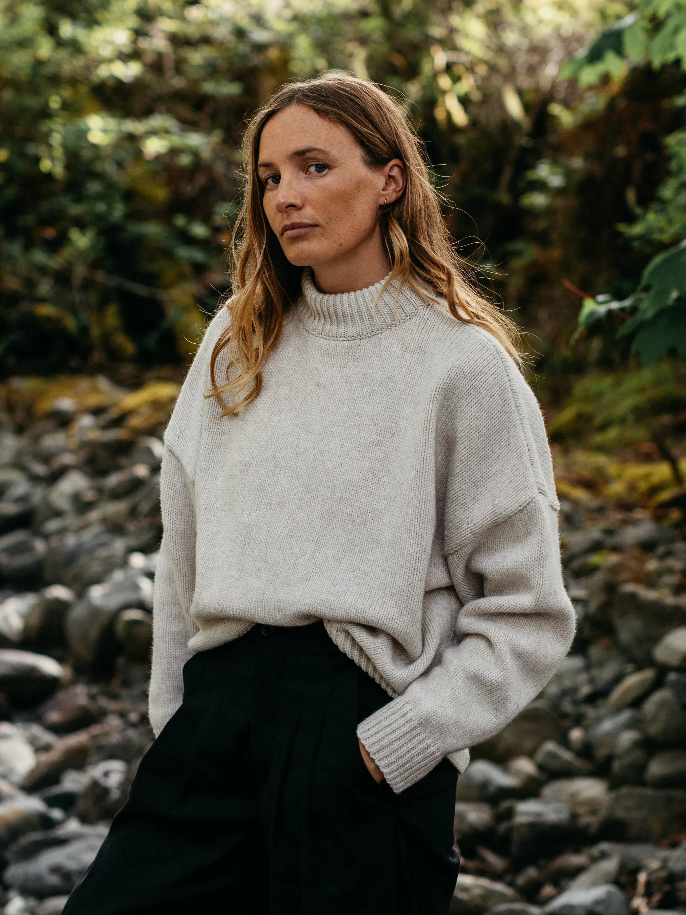 Women's Eyre Crew Neck Sweater sold by Finisterre product image thumbnail 2