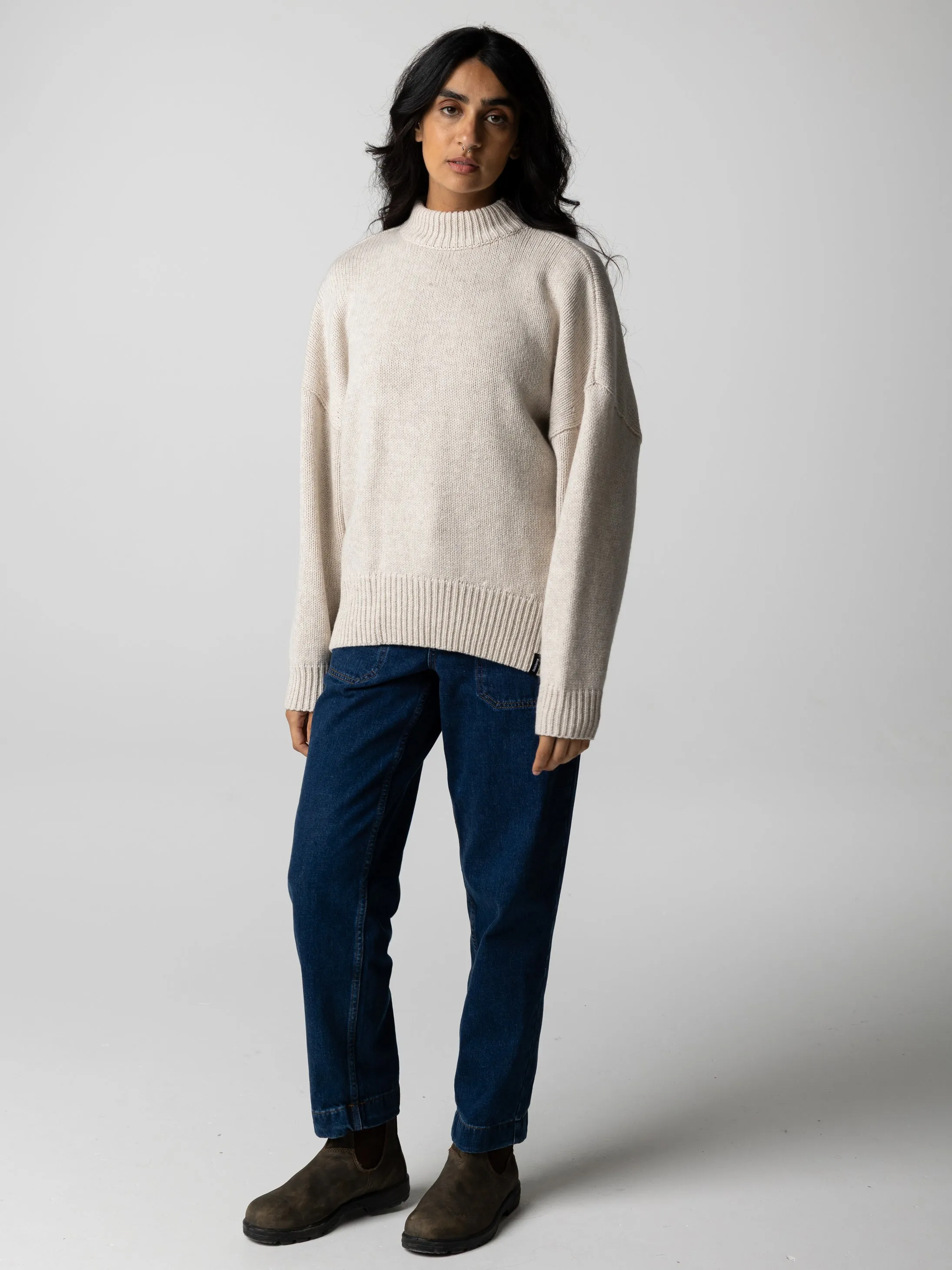 Women's Eyre Crew Neck Sweater sold by Finisterre product image thumbnail 3