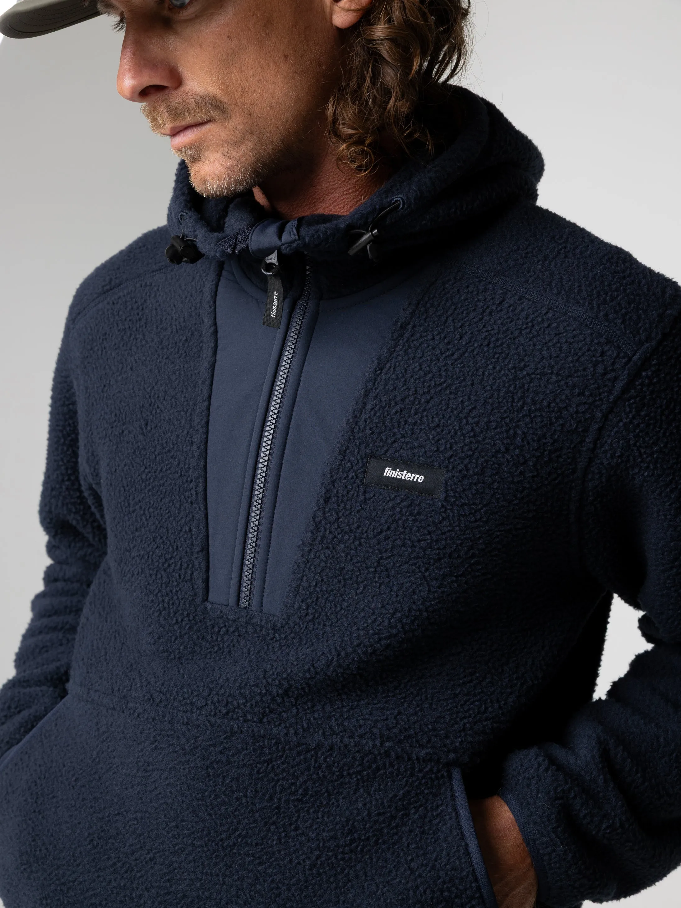 Men's Bolster Fleece Hoodie sold by Finisterre product image thumbnail 3
