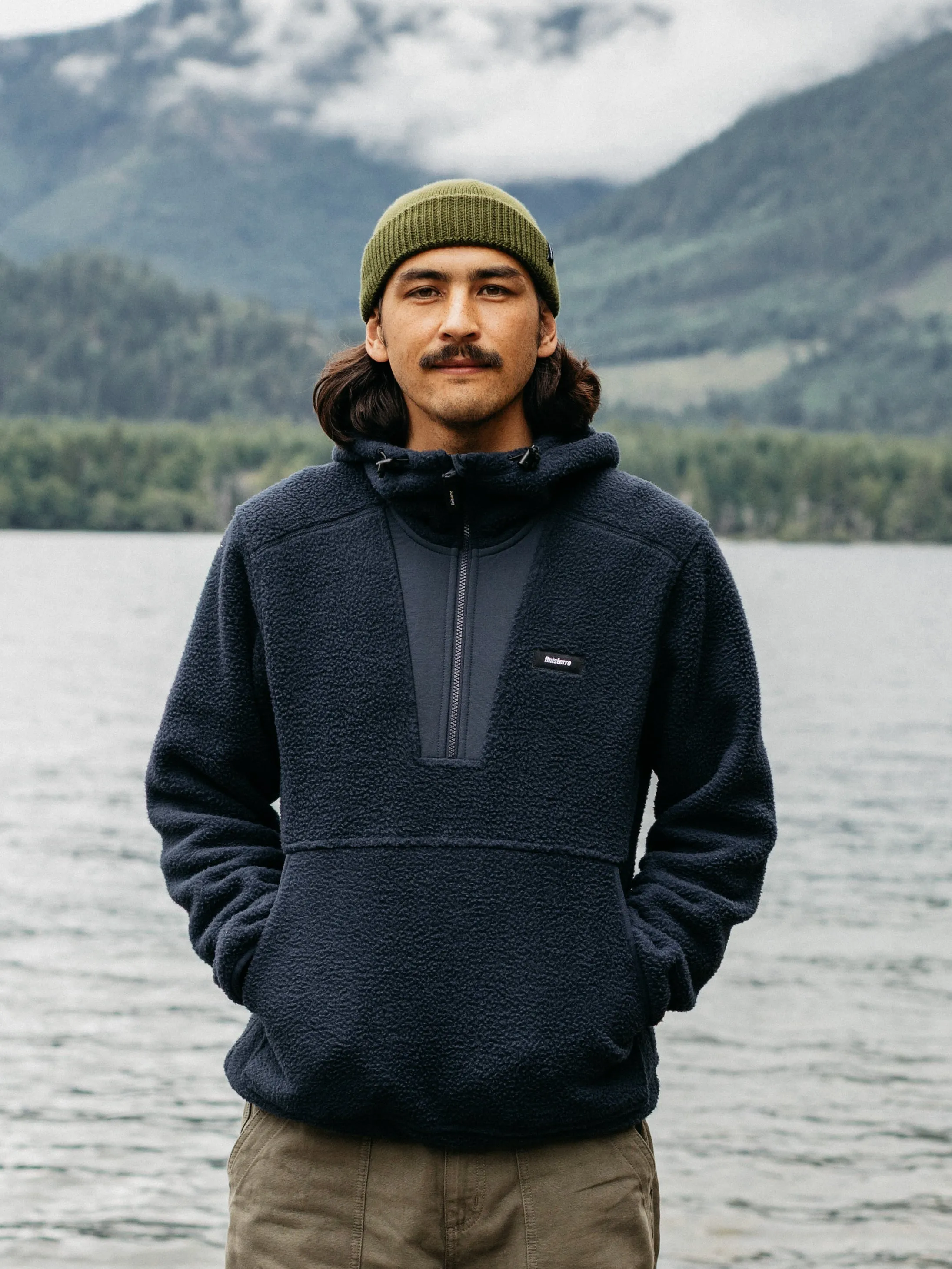 Men's Bolster Fleece Hoodie sold by Finisterre product image thumbnail 2