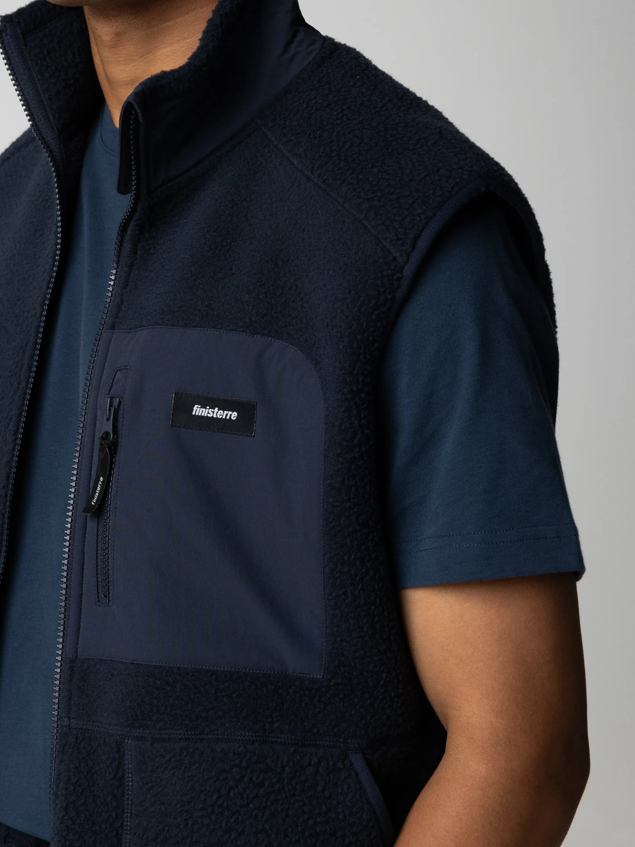 Men's Bolster Fleece Vest sold by Finisterre product image thumbnail 4